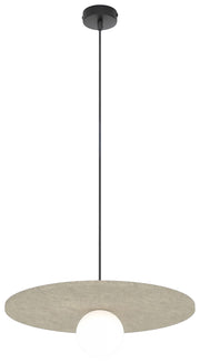 Lampa wisząca Calma beżowa