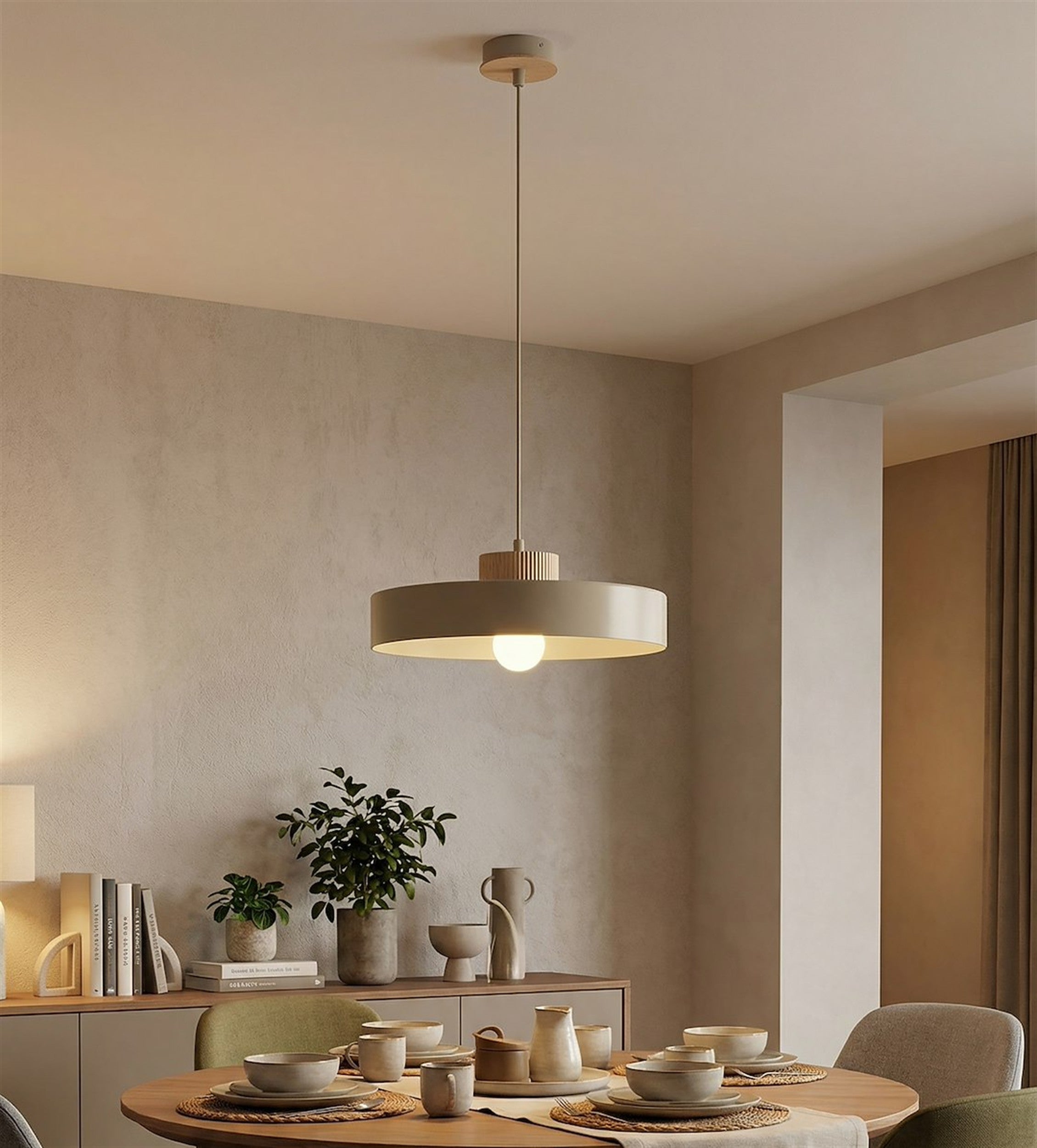 Lampa wisząca Kivi L mokka