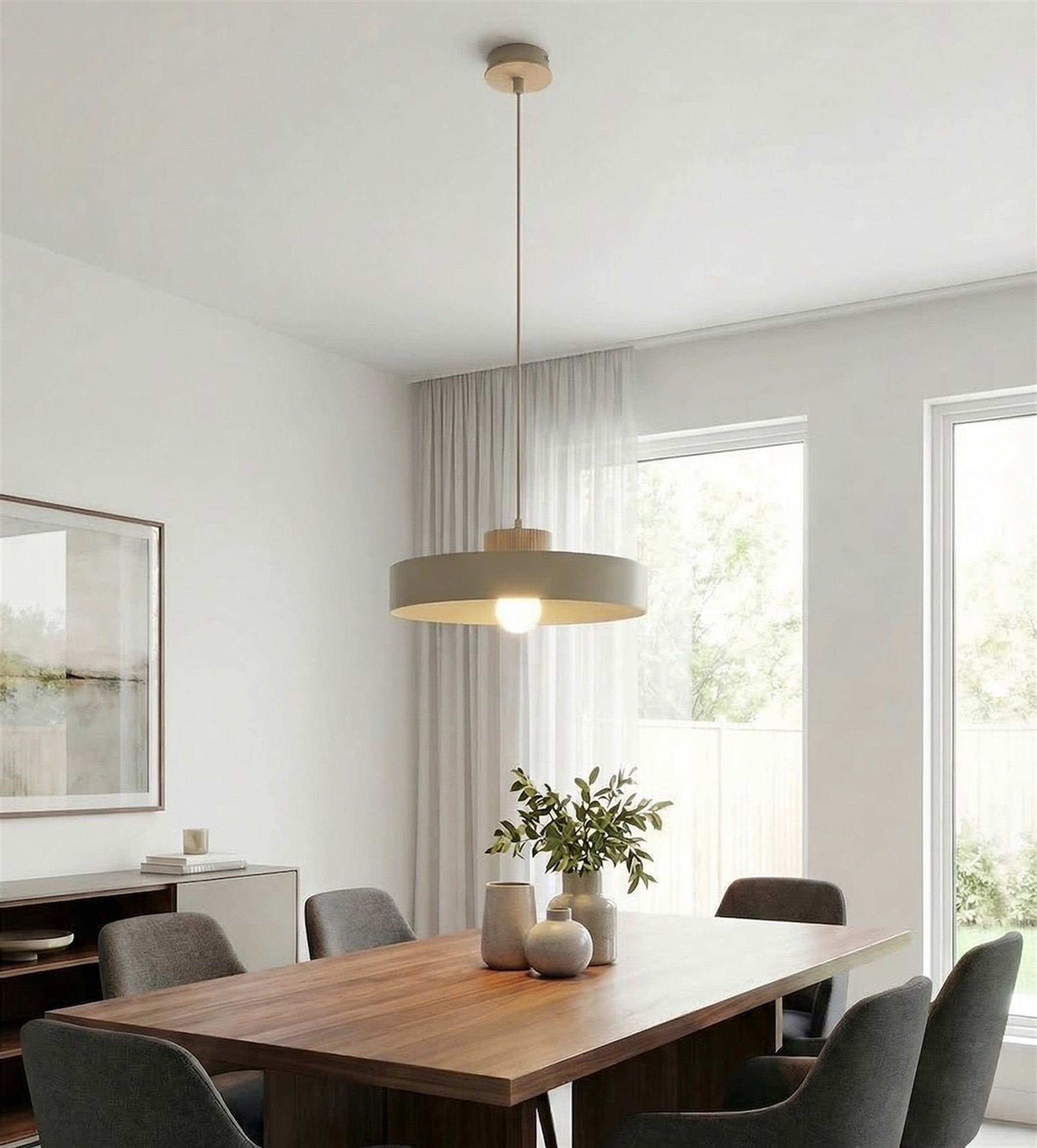 Lampa wisząca Kivi L mokka