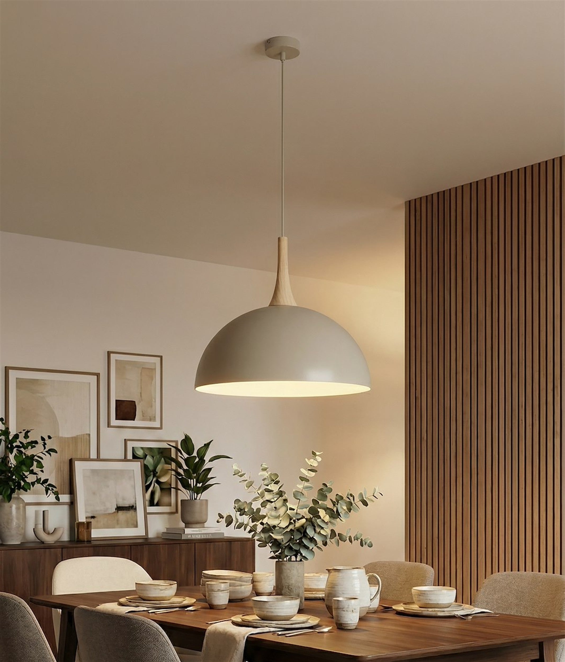Lampa wisząca Nautica L mokka
