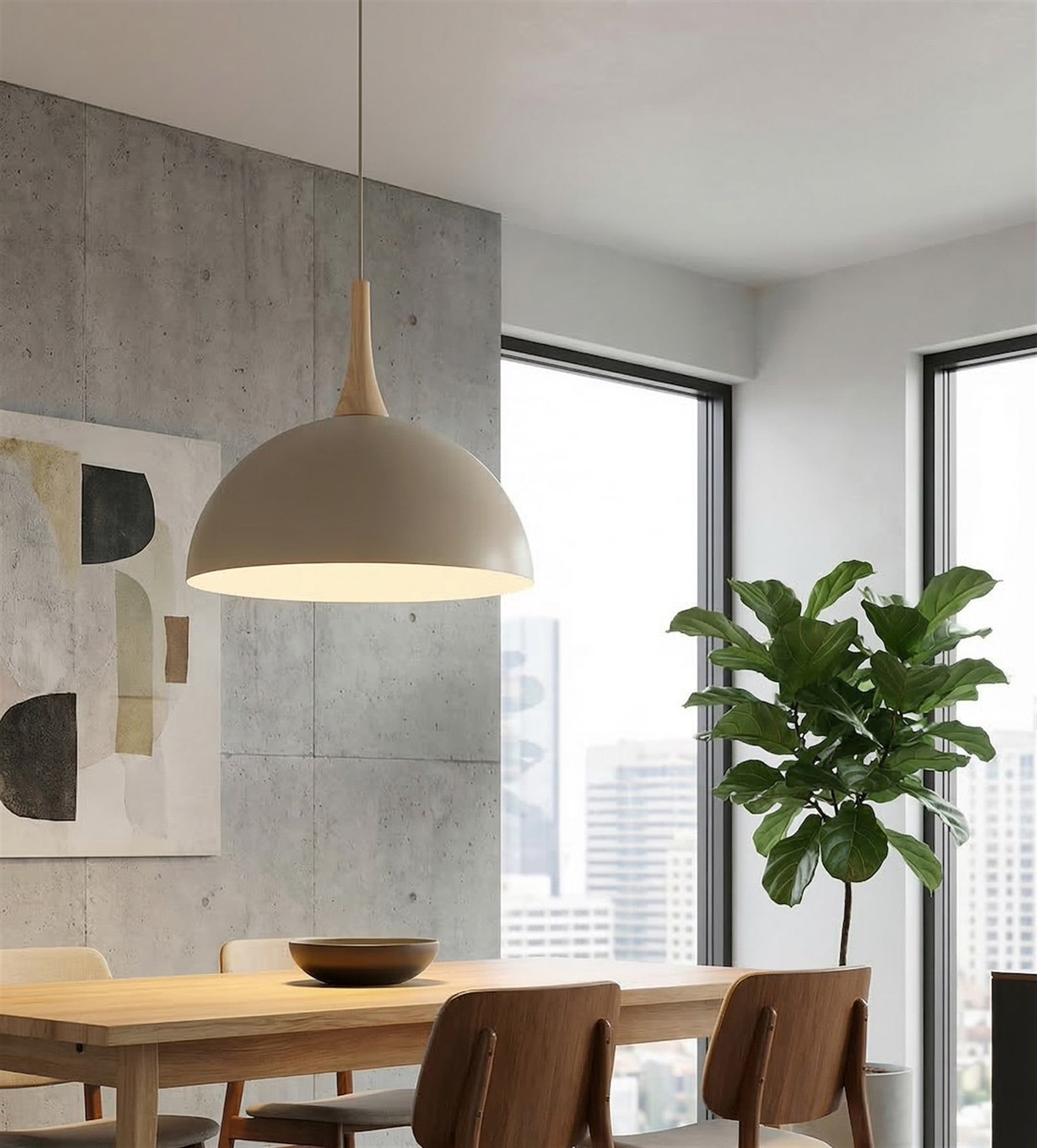Lampa wisząca Nautica L mokka