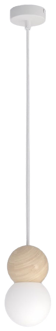 Lampa wisząca Loop x1 biała