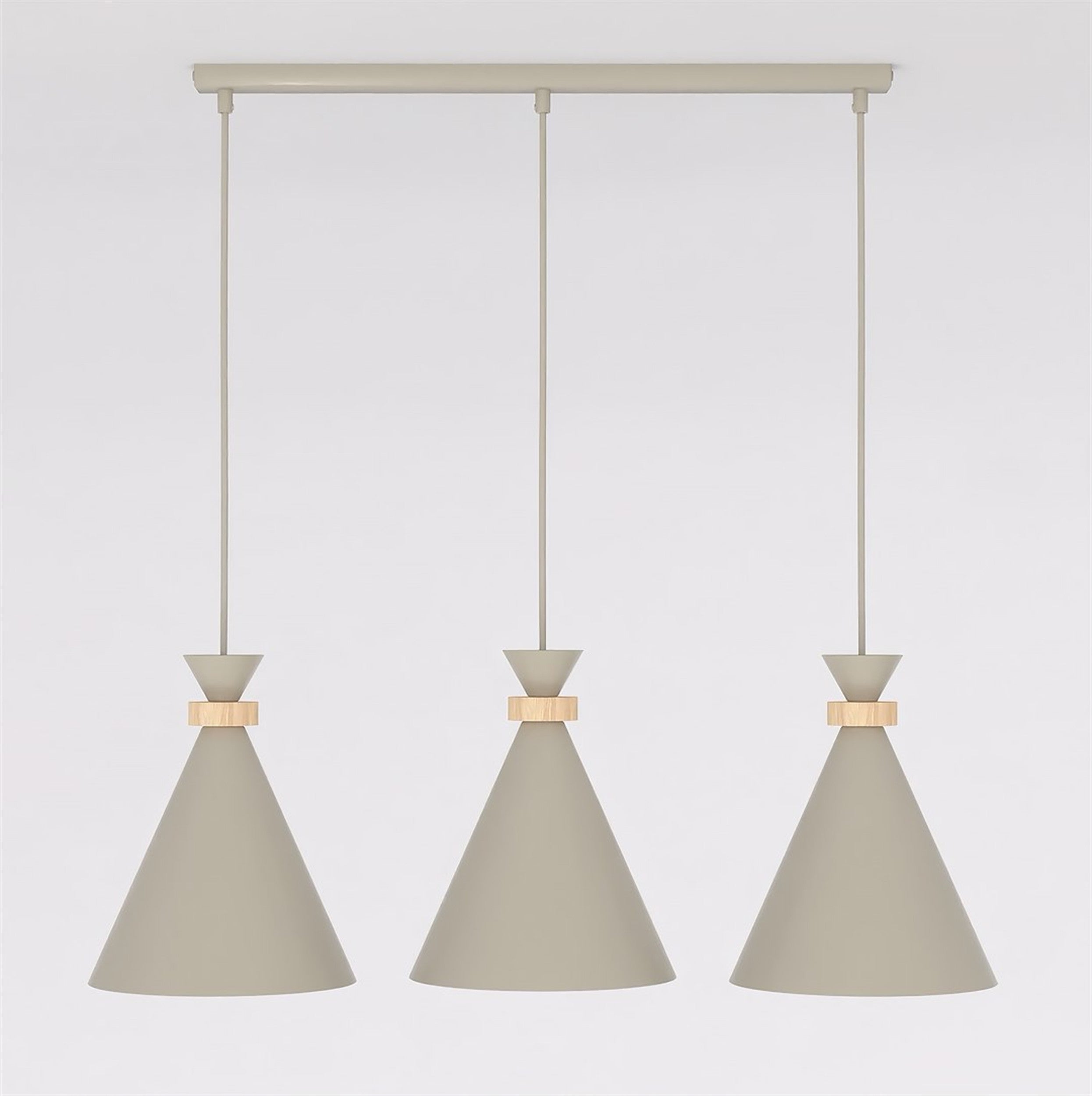 Lampa wisząca Zero x3 mokka