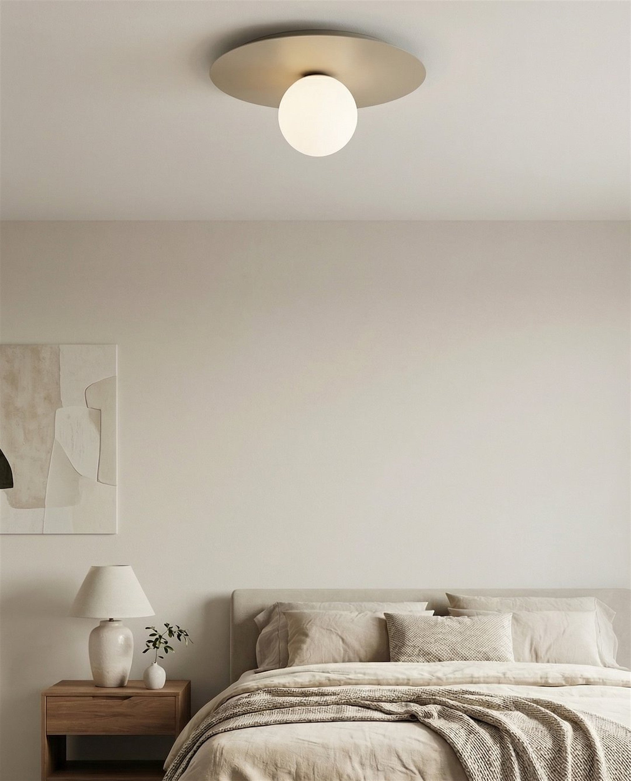Lampa wisząca Solar x1 mokka opal