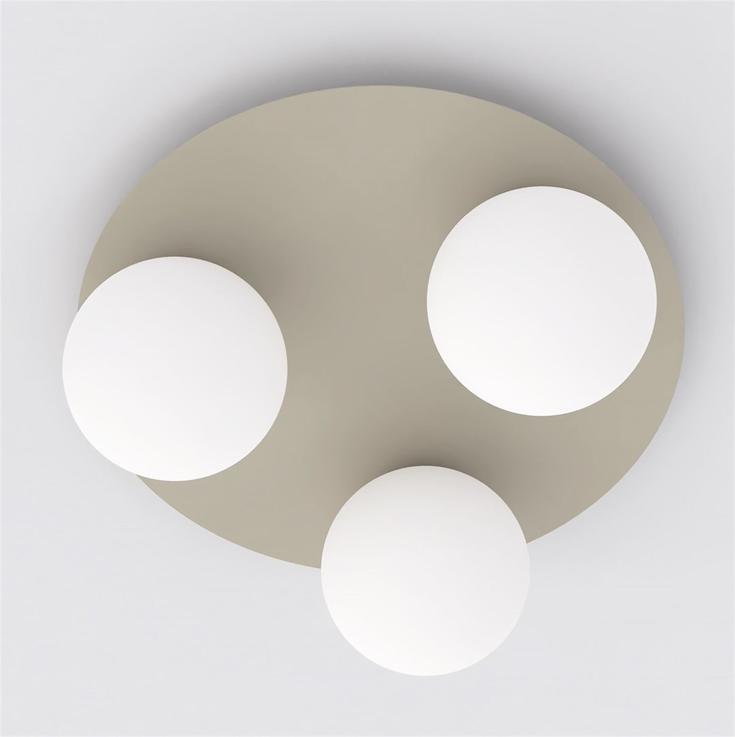 Lampa wisząca Solar x3 mokka opal