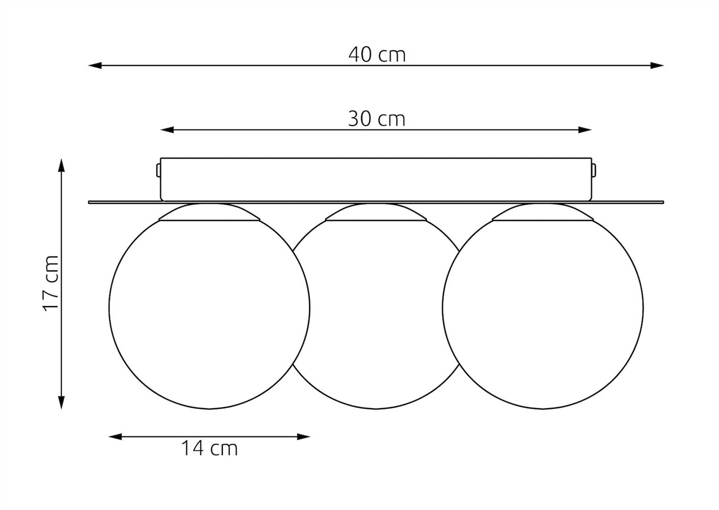 Lampa wisząca Solar x3 burgund opal
