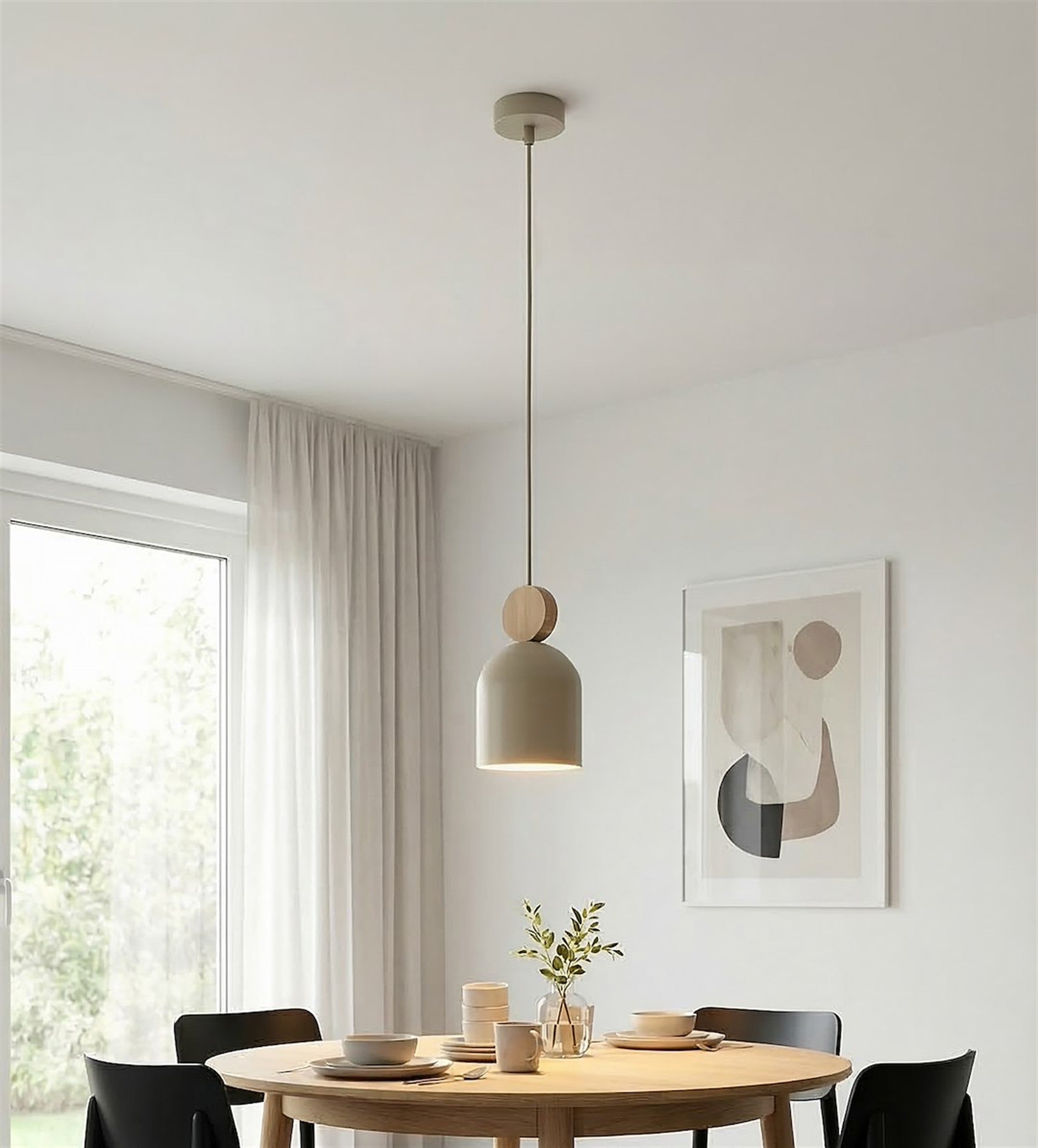 Lampa wisząca Mesi x1 mokka