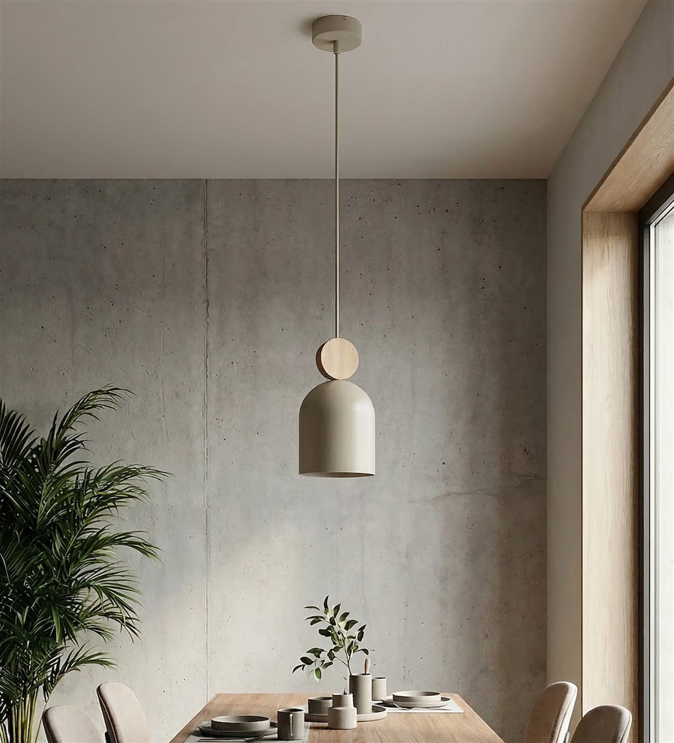 Lampa wisząca Mesi x1 mokka