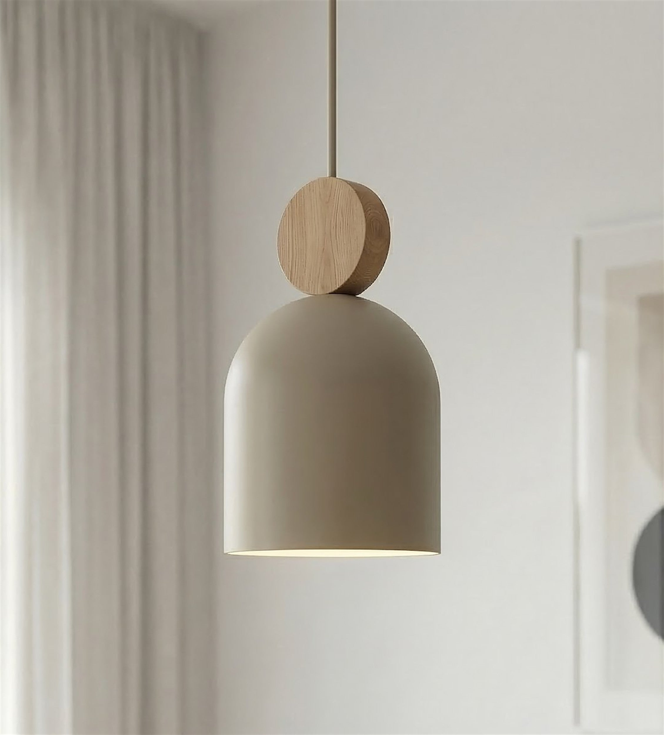 Lampa wisząca Mesi Premium x3 mokka