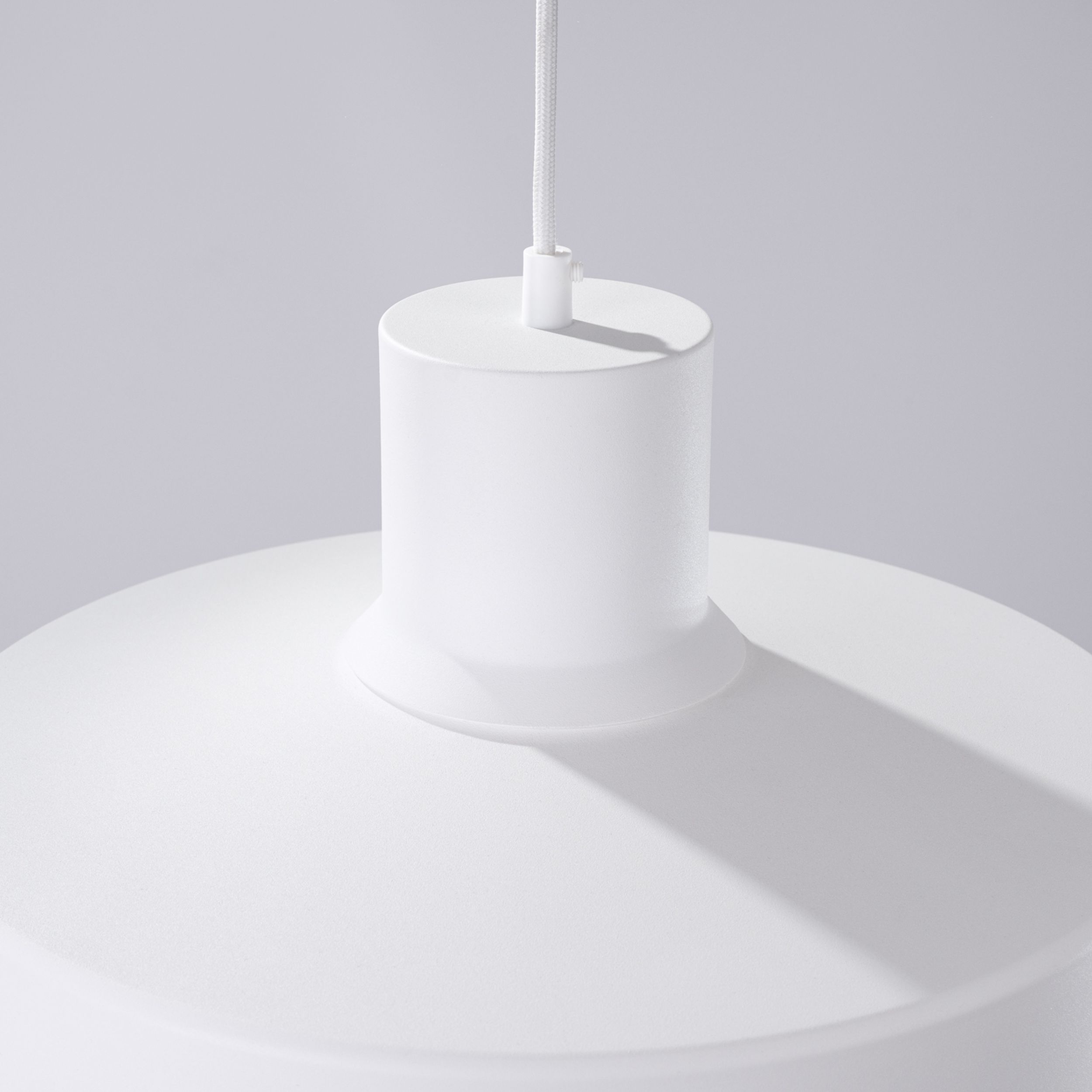 Lampa wisząca Bilo biała