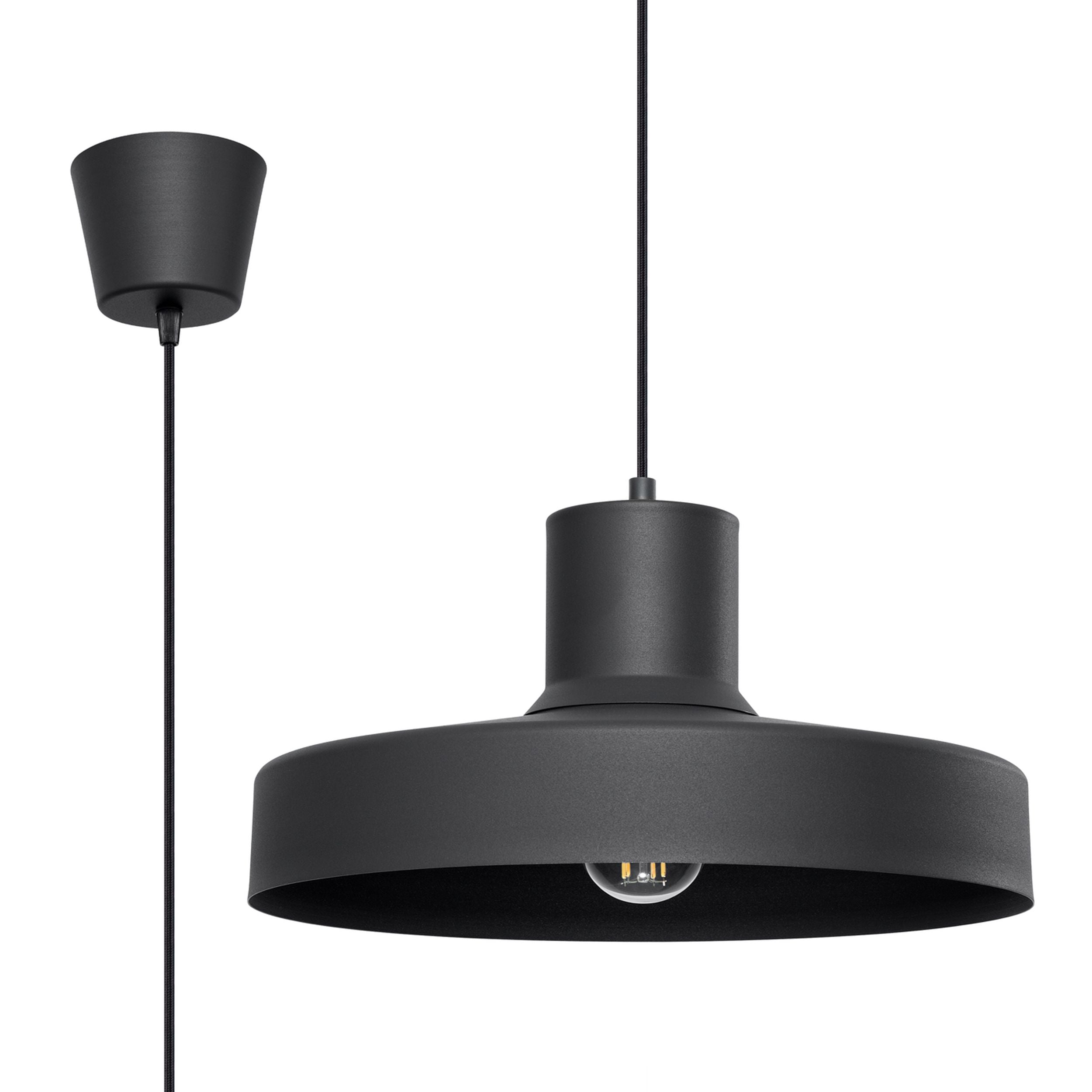 Lampa wisząca Bilo czarna