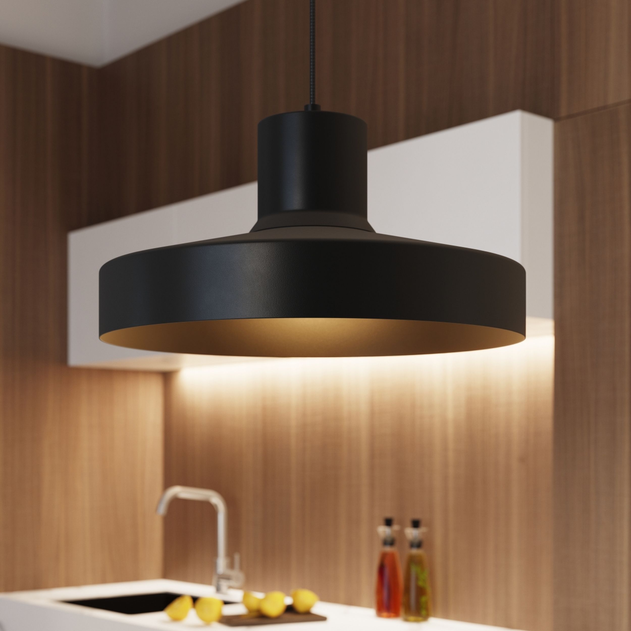 Lampa wisząca Bilo czarna