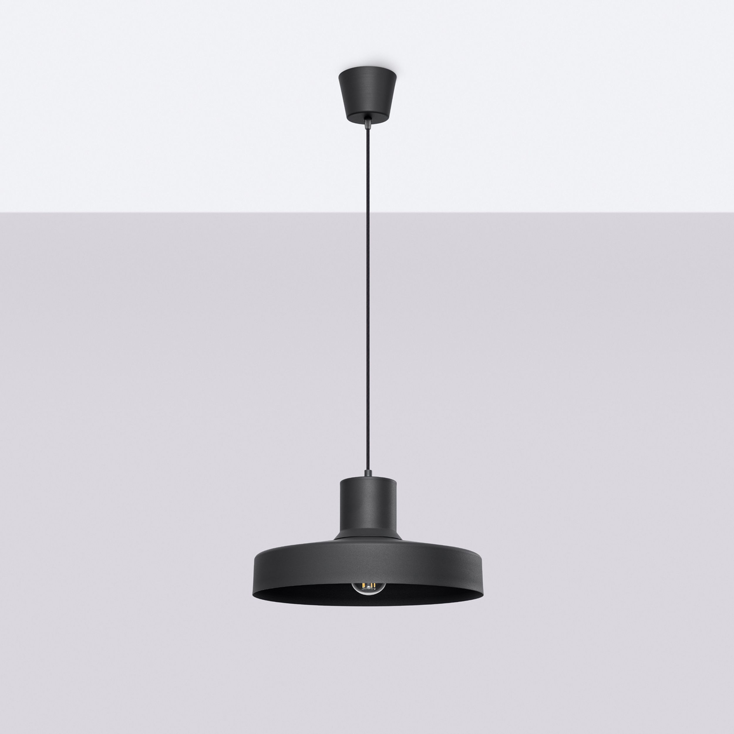 Lampa wisząca Bilo czarna