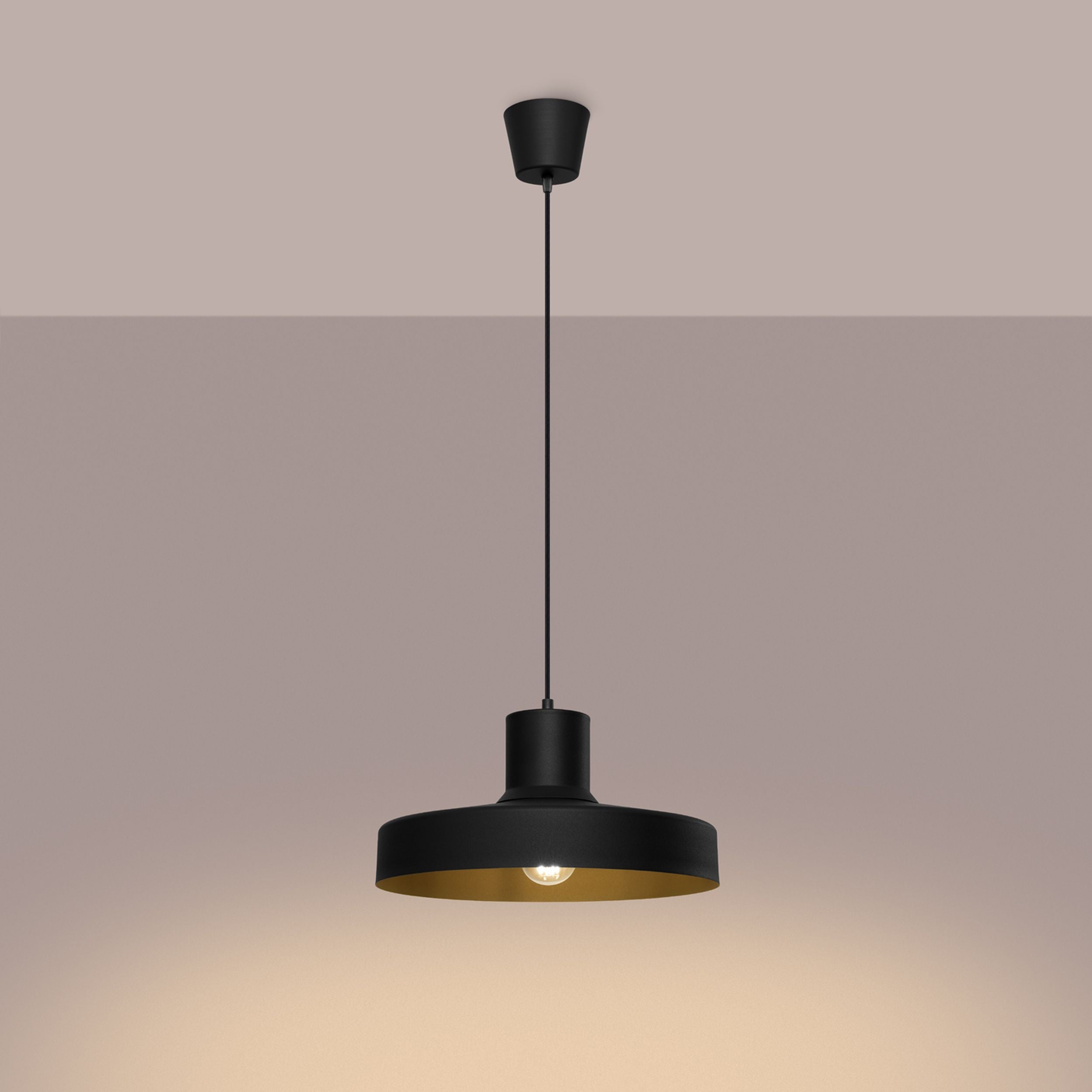 Lampa wisząca Bilo czarna