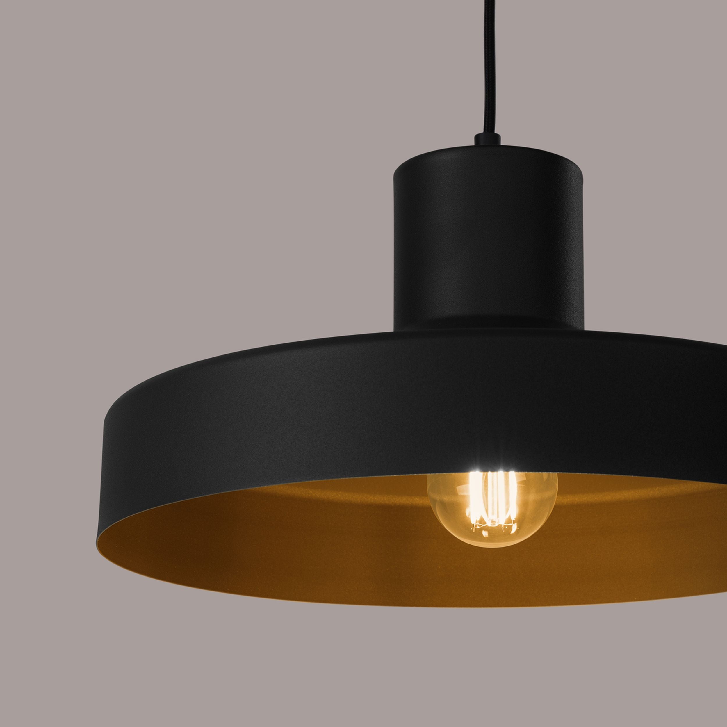 Lampa wisząca Bilo czarna
