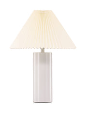 Lampa stołowa Largin 45 cm kremowa