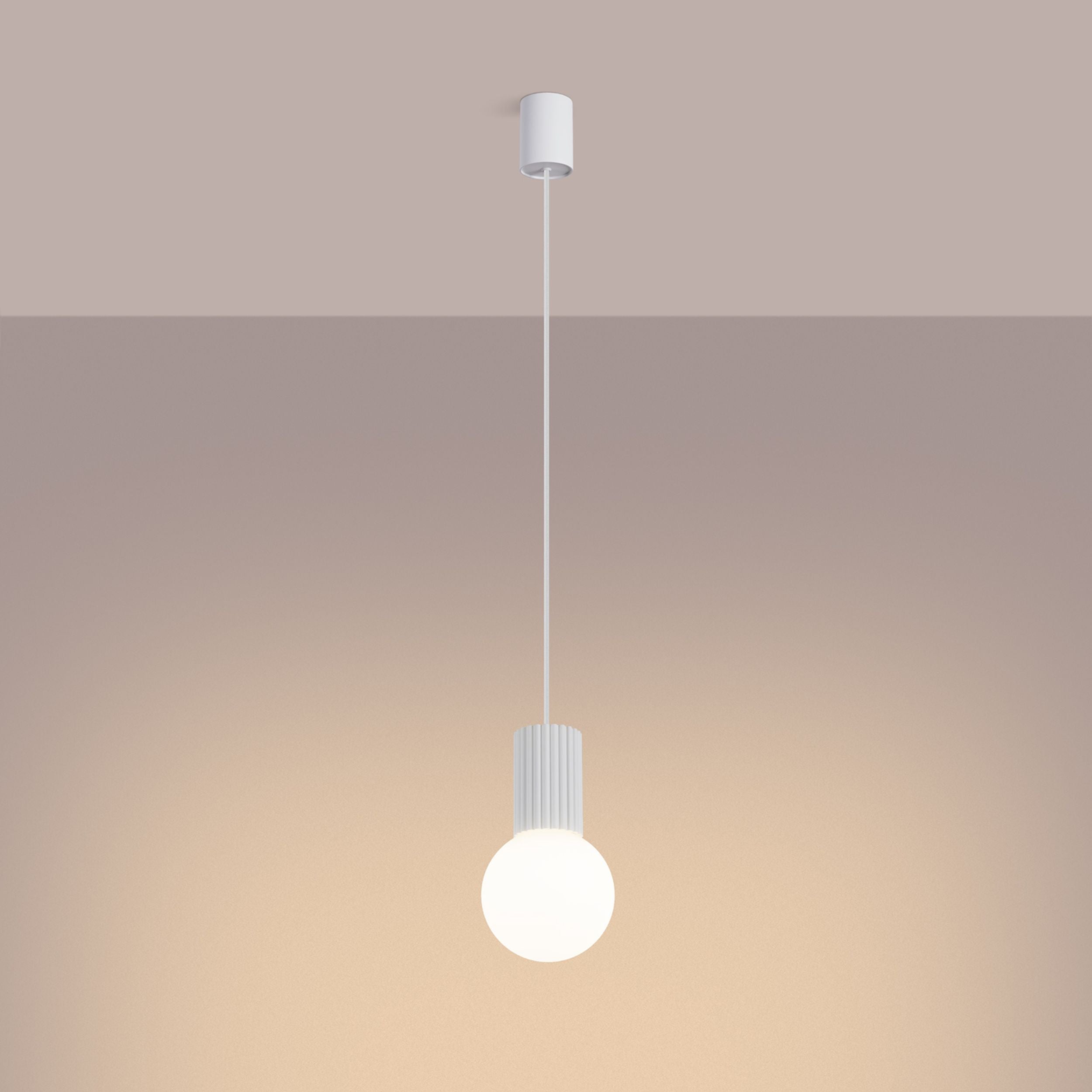 Lampa wisząca Halo 1 biała