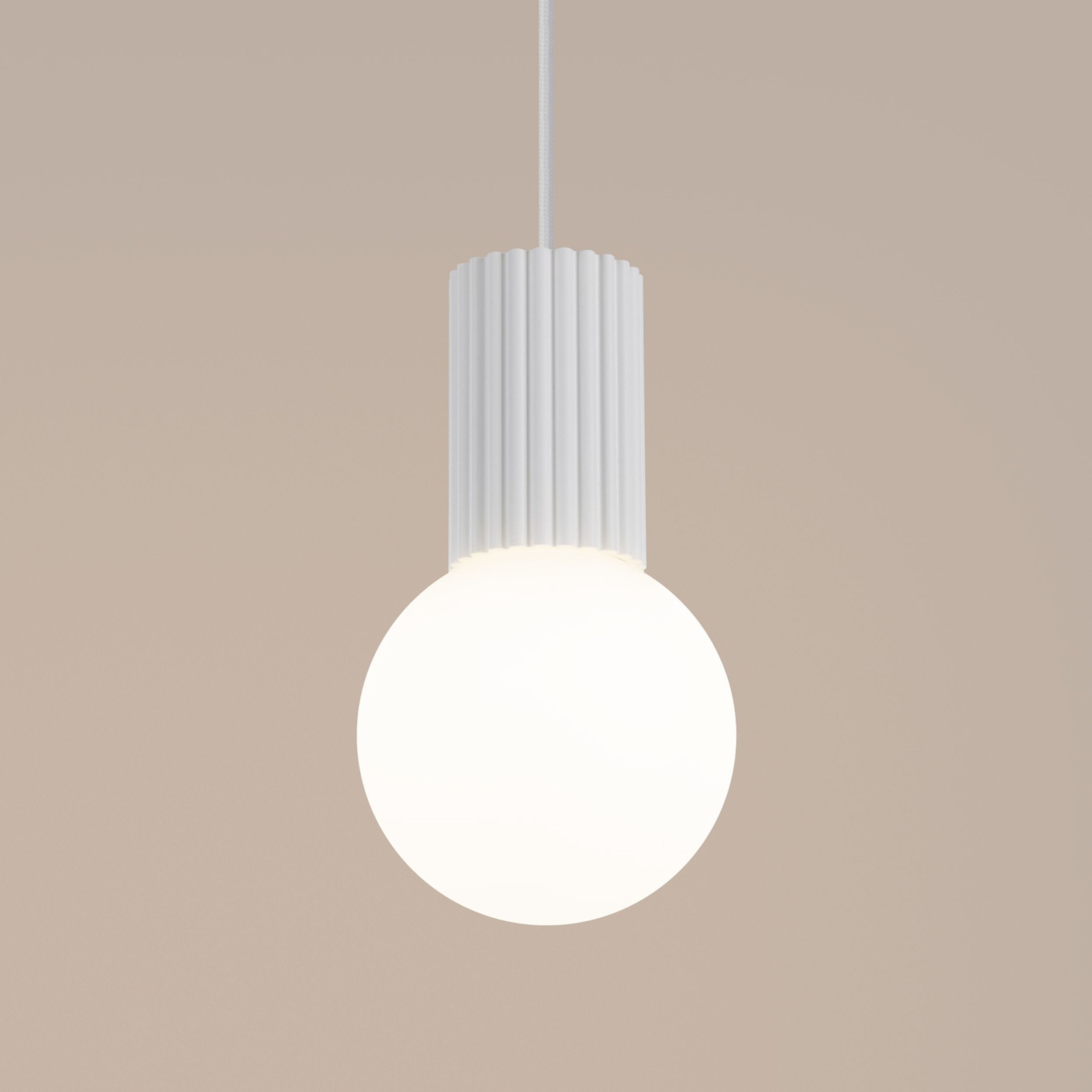 Lampa wisząca Halo 1 biała