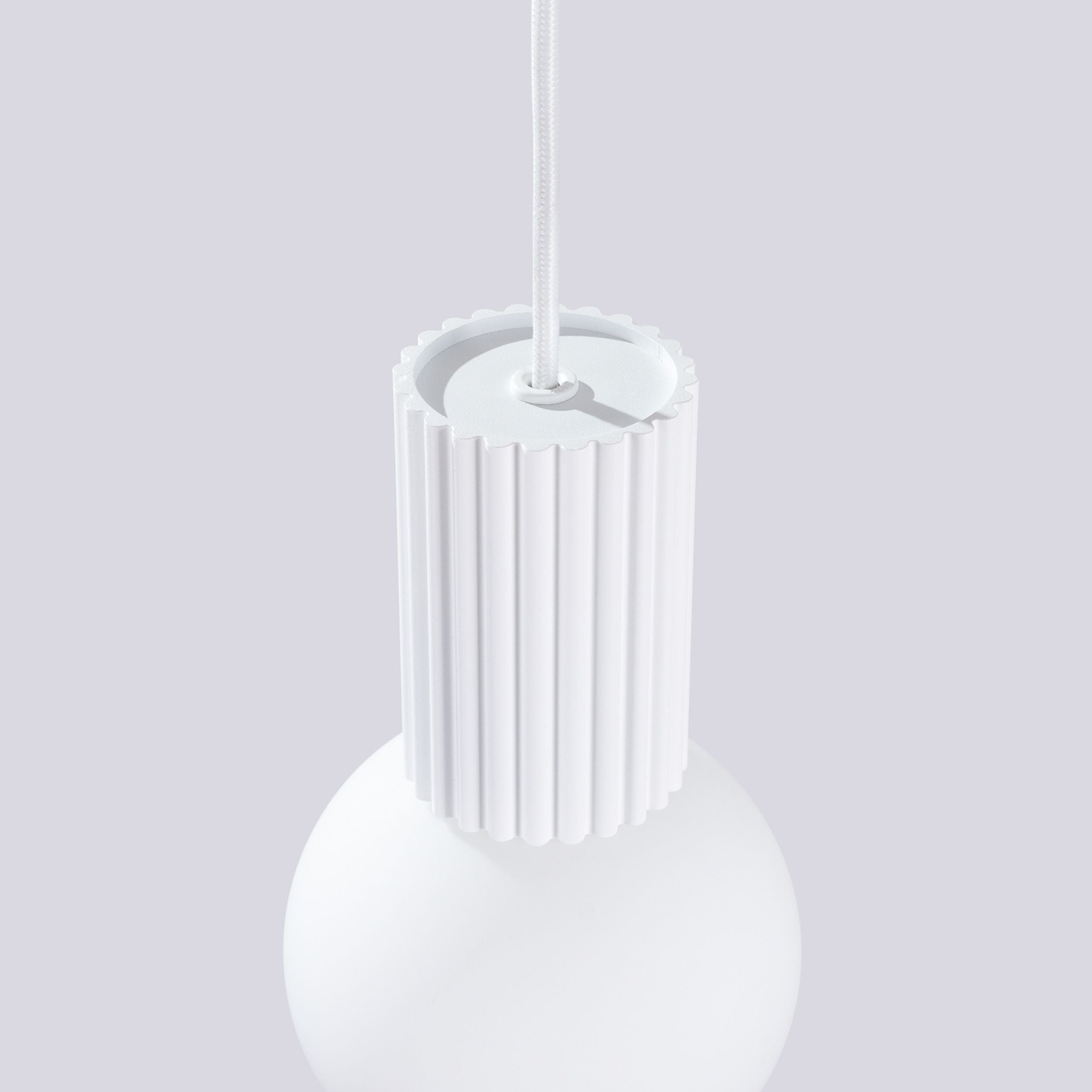 Lampa wisząca Halo 1 biała