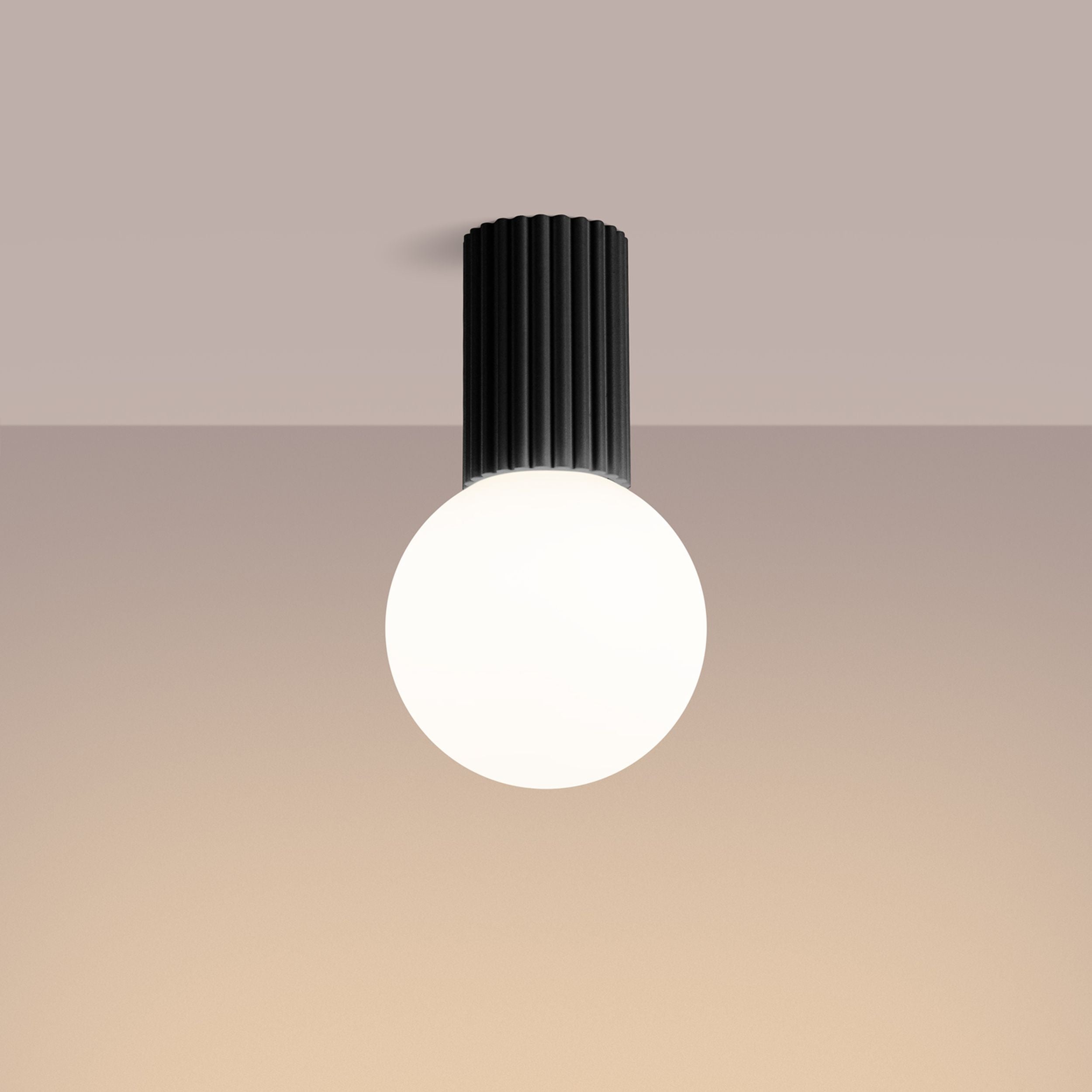 Spot Halo czarny IP44