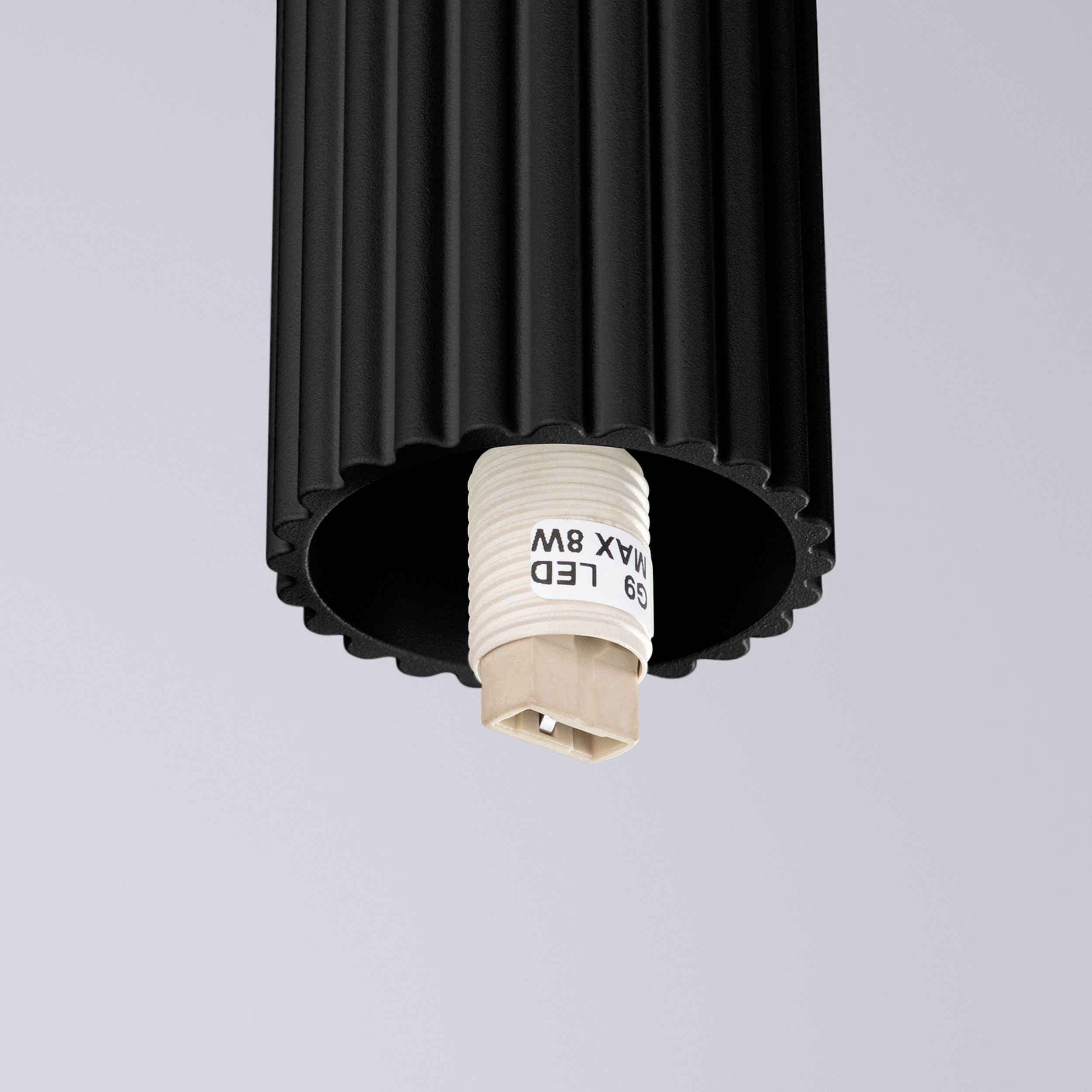 Spot Halo czarny IP44