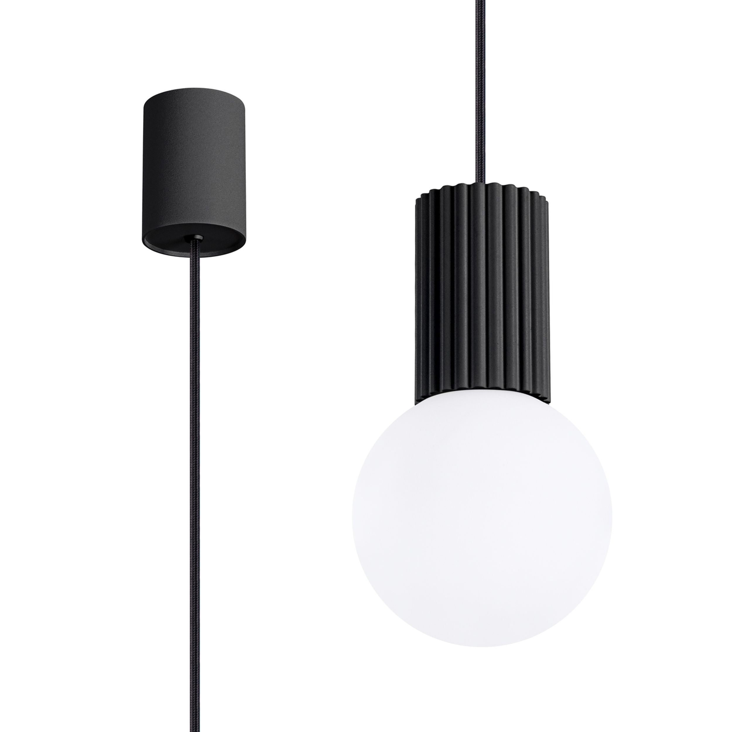 Lampa wisząca Halo 1 czarna