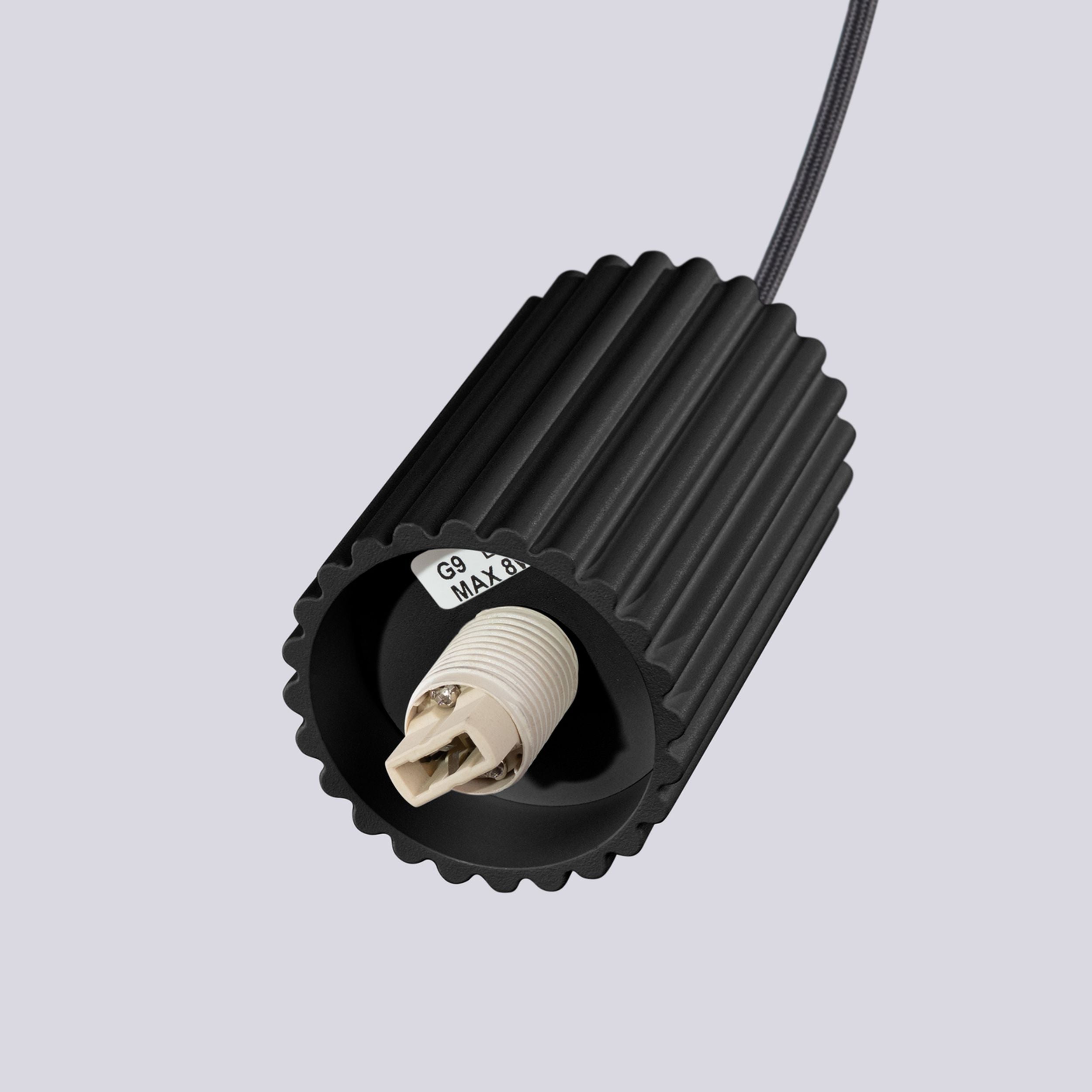 Lampa wisząca Halo 3P czarna