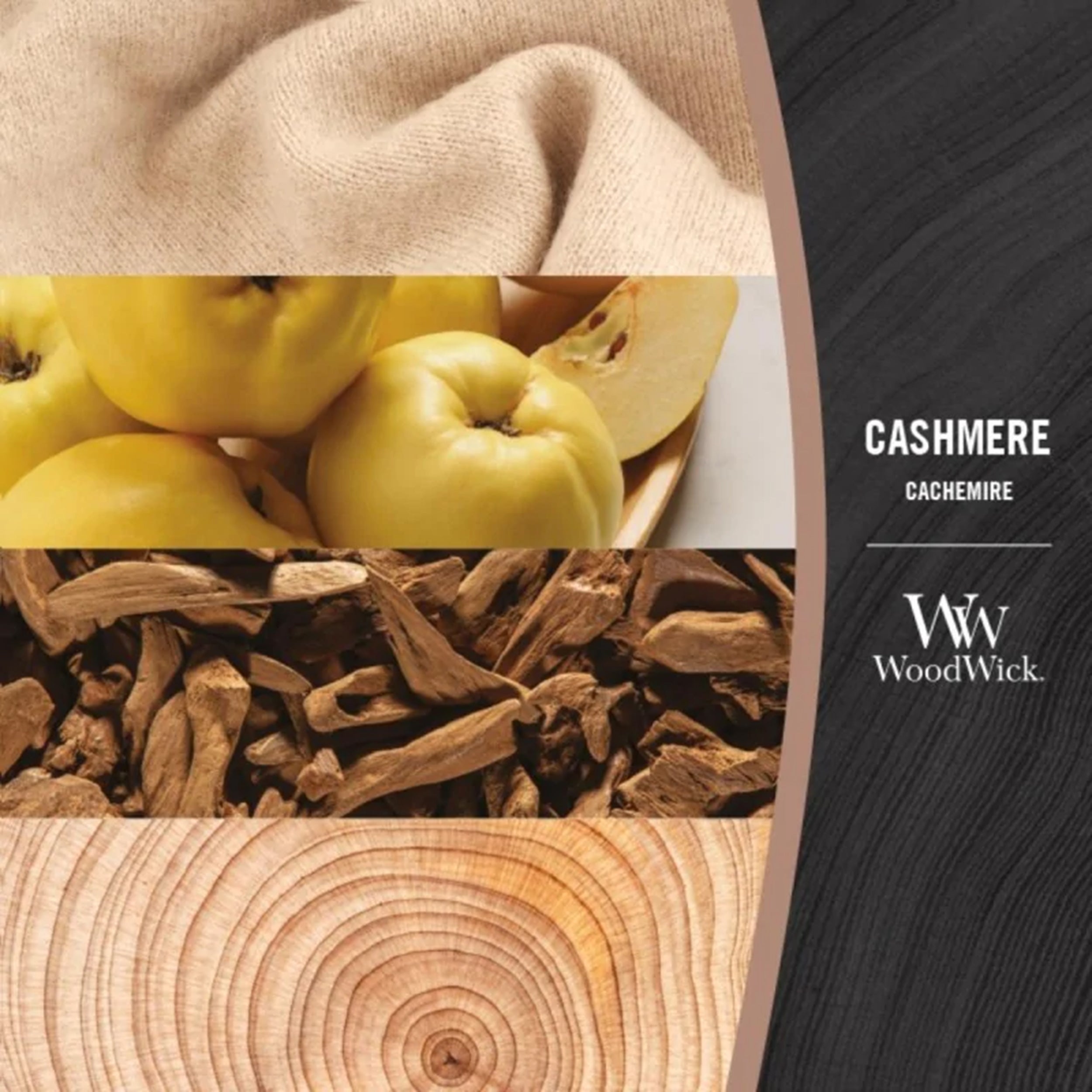 Świeca zapachowa Woodwick Cashmere 610 g