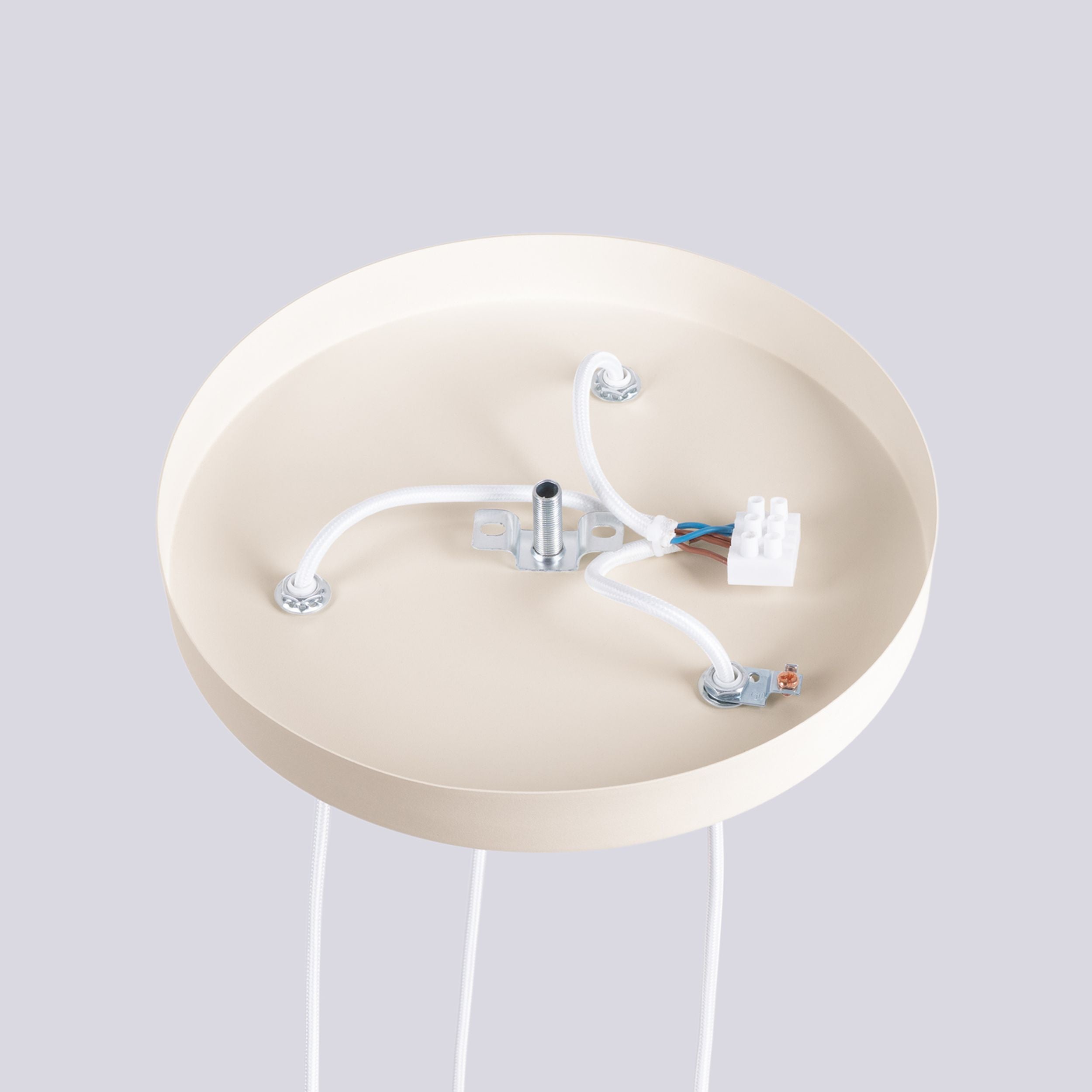 Lampa wisząca Halo 3P beżowa