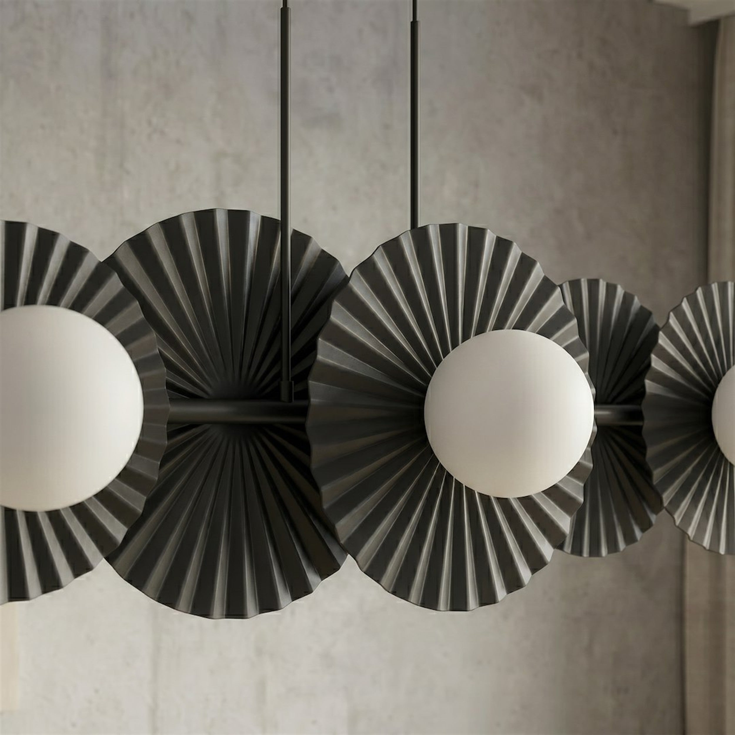Lampa wisząca Umbra x6 czarna