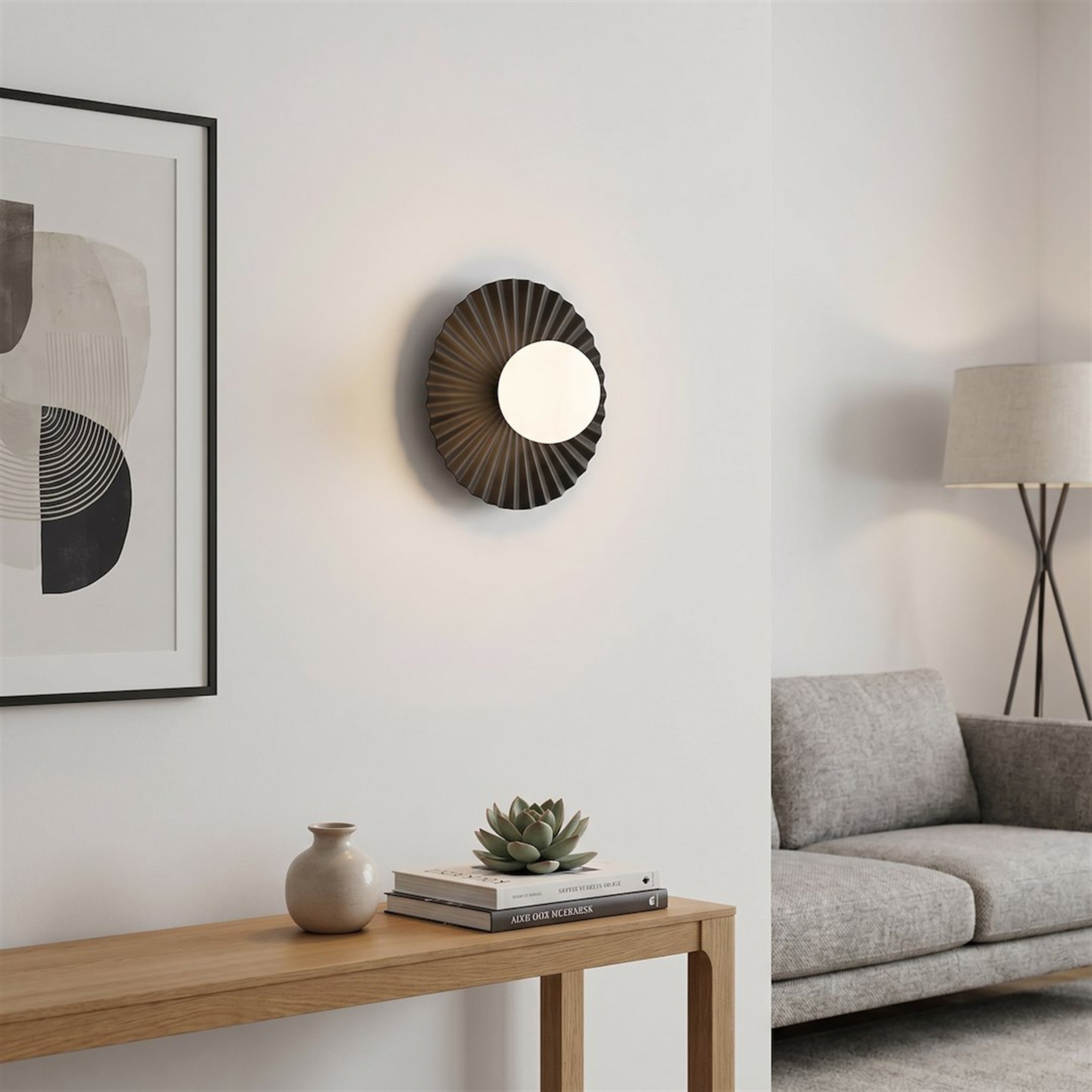 Kinkiet Umbra M 25 cm czarny