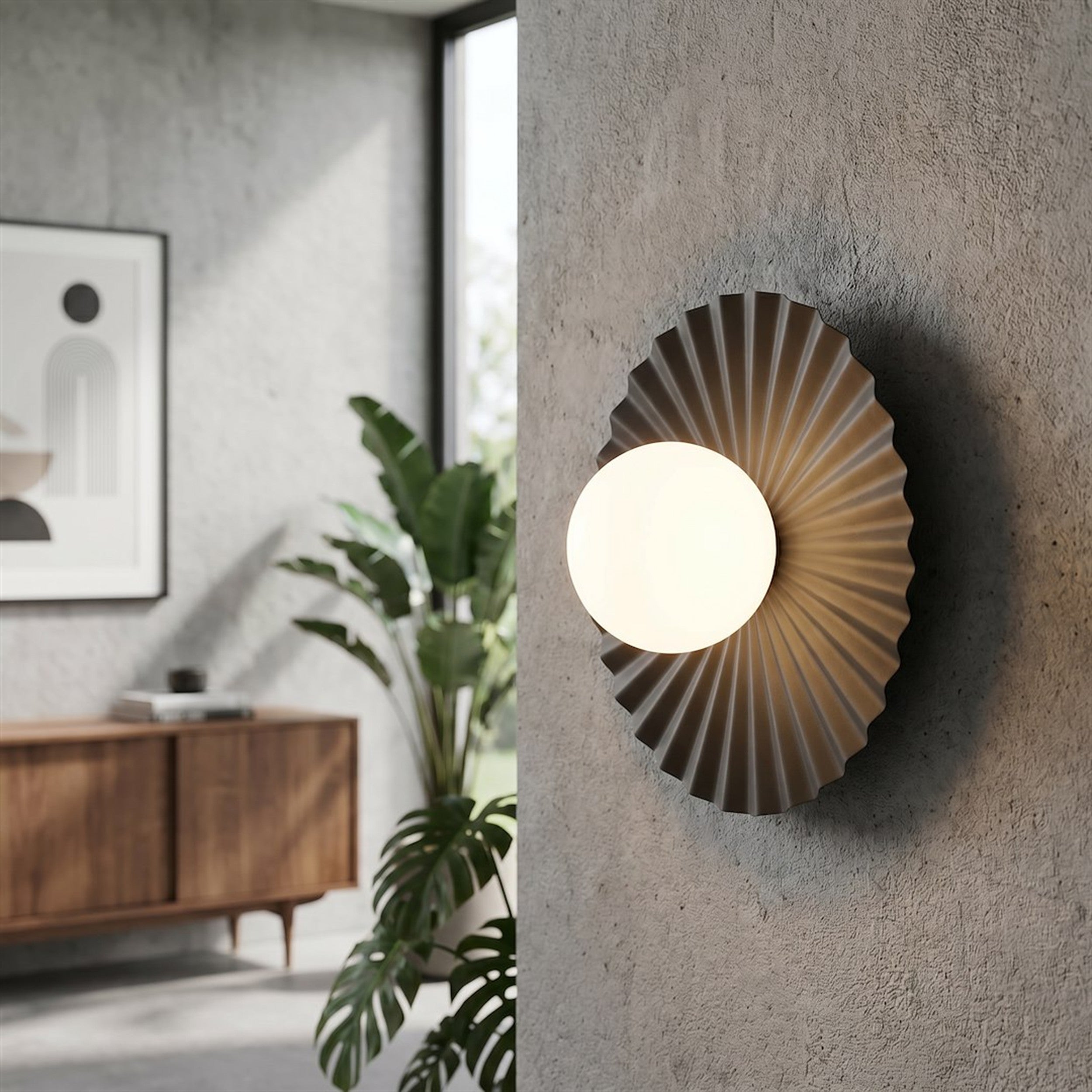 Kinkiet Umbra M 25 cm czarny