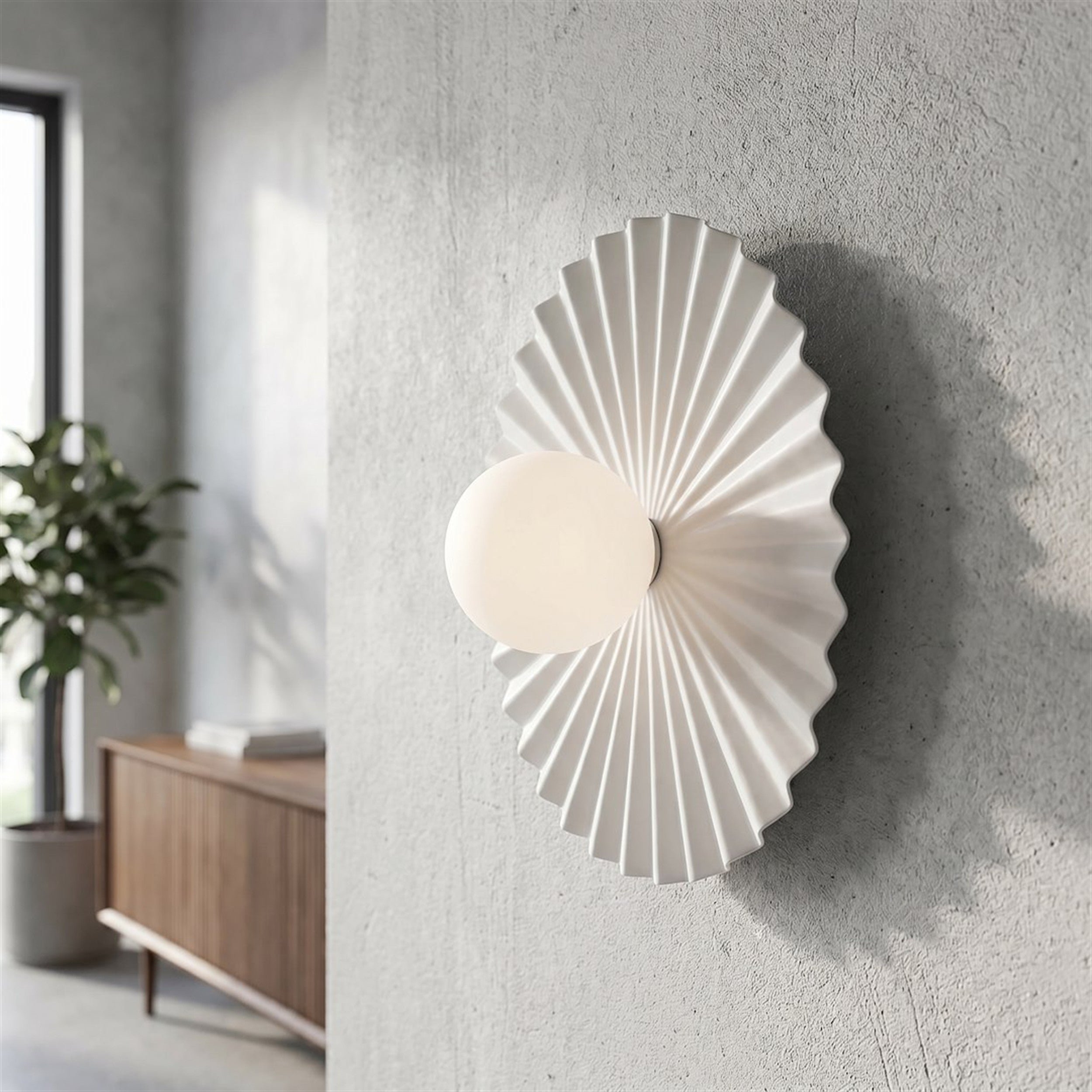 Kinkiet Umbra L 35 cm biały