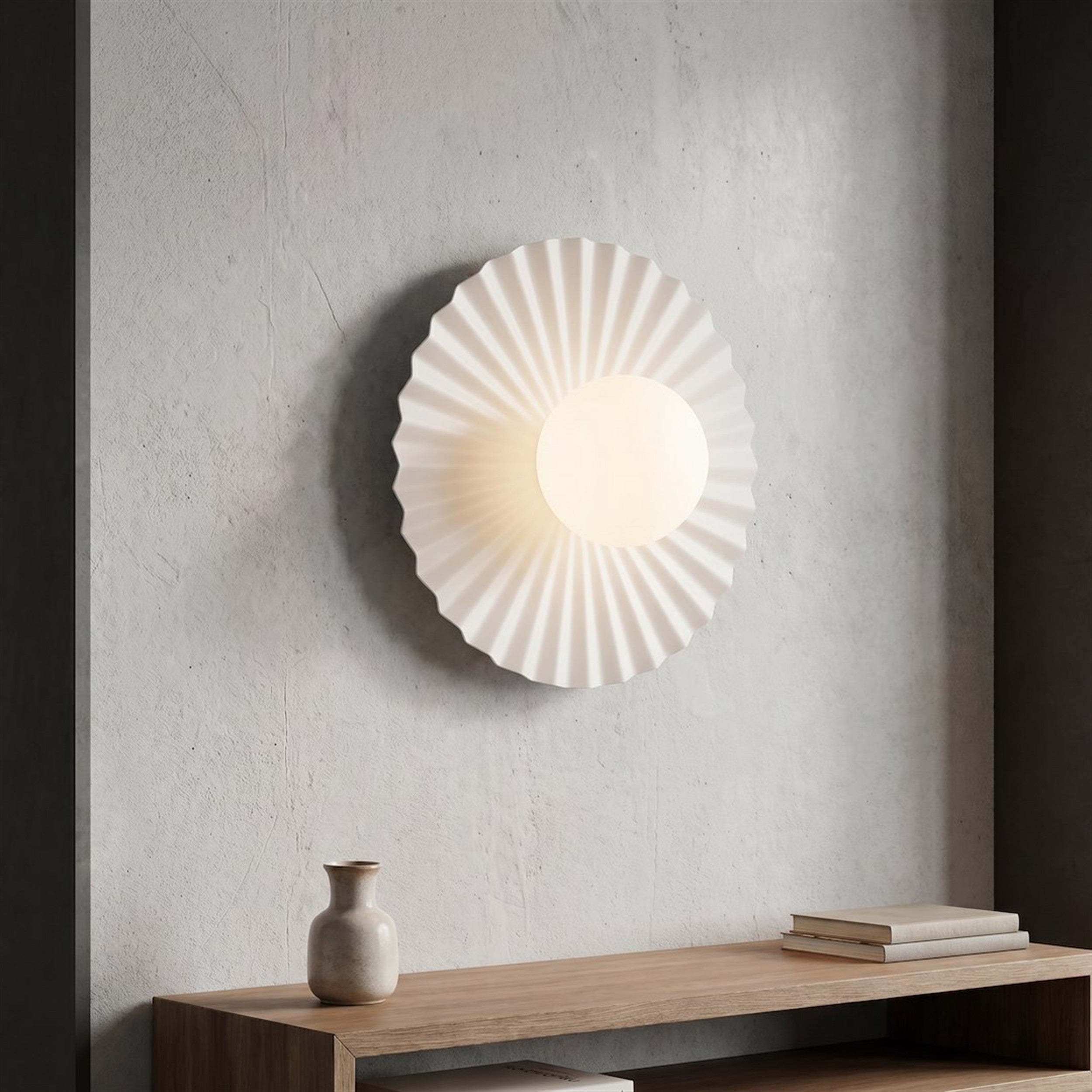 Kinkiet Umbra M 25 cm biały