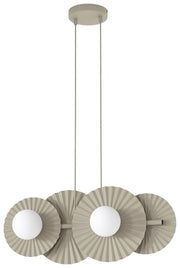 Lampa wisząca Umbra x4 mokka