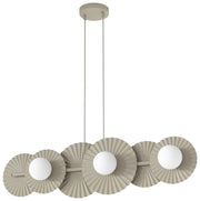 Lampa wisząca Umbra x6 mokka
