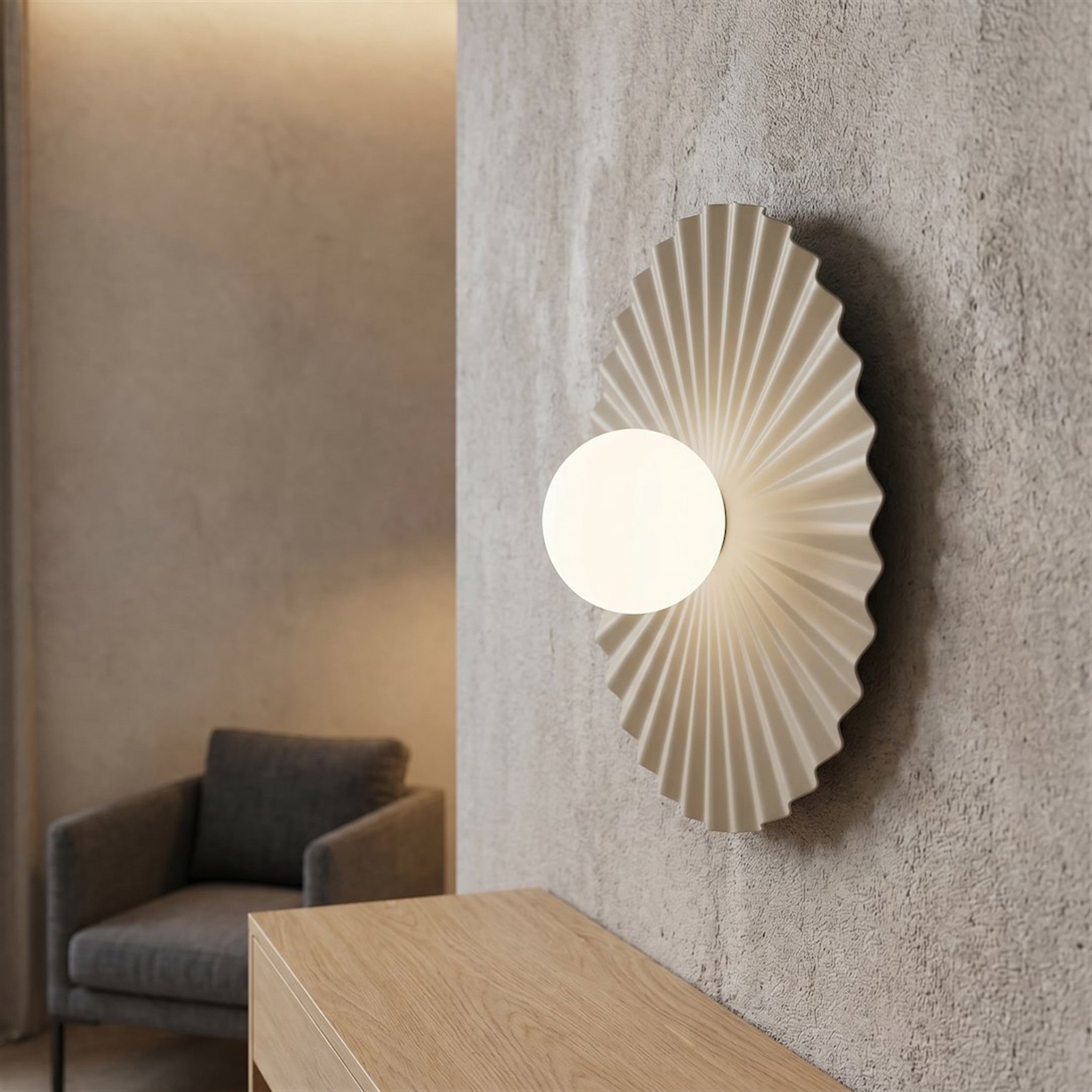 Kinkiet Umbra L 35 cm mokka