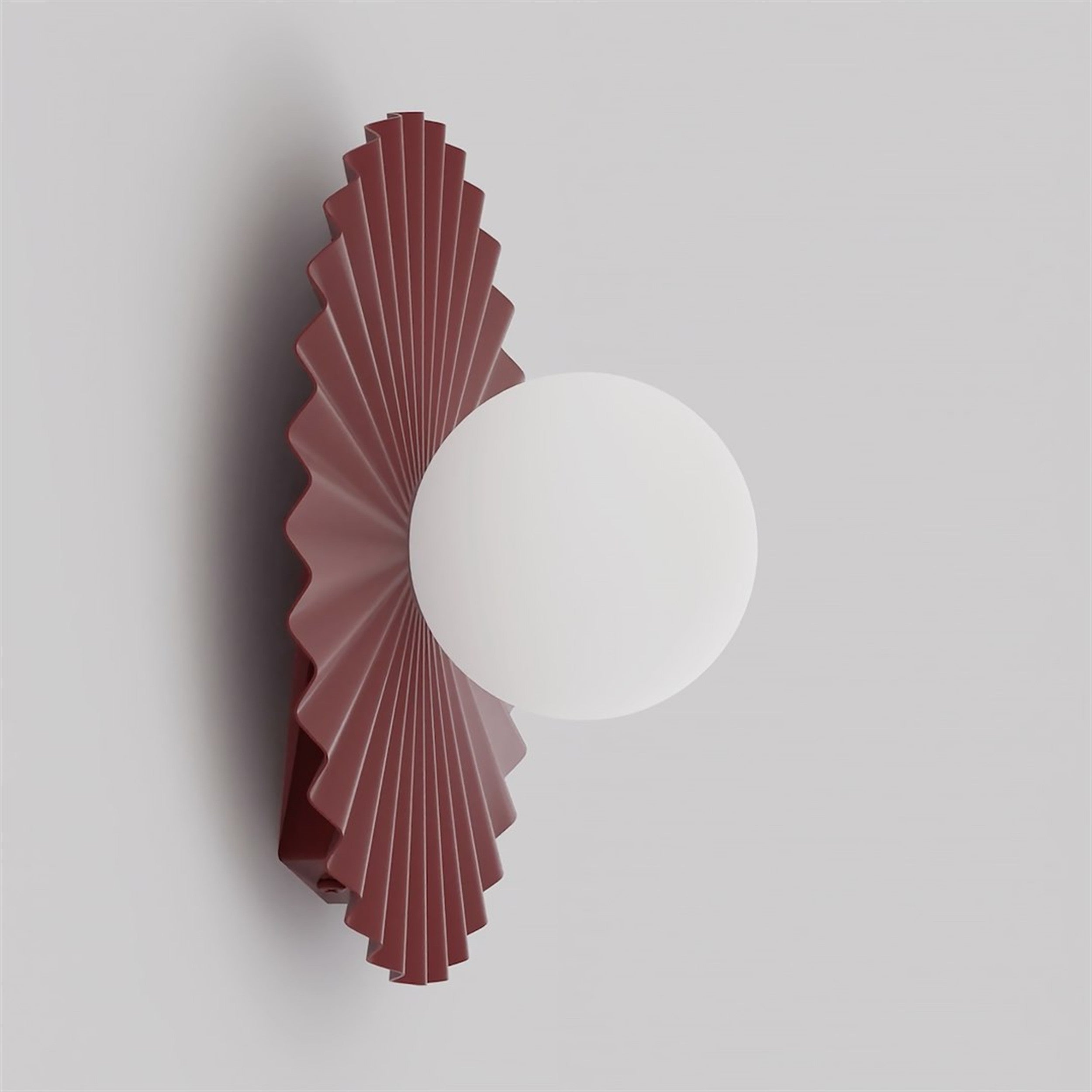 Kinkiet Umbra M 25 cm burgundowy