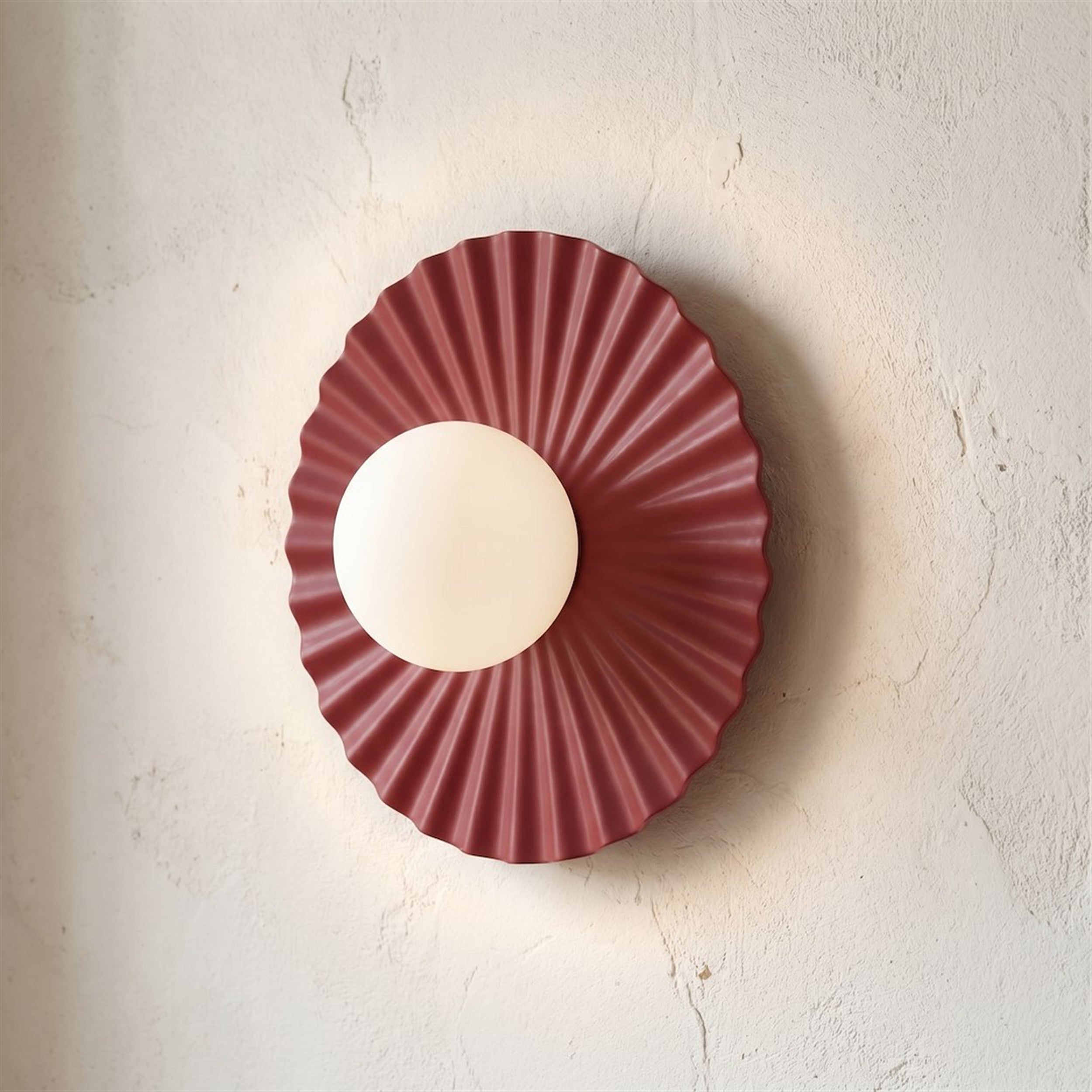 Kinkiet Umbra M 25 cm burgundowy