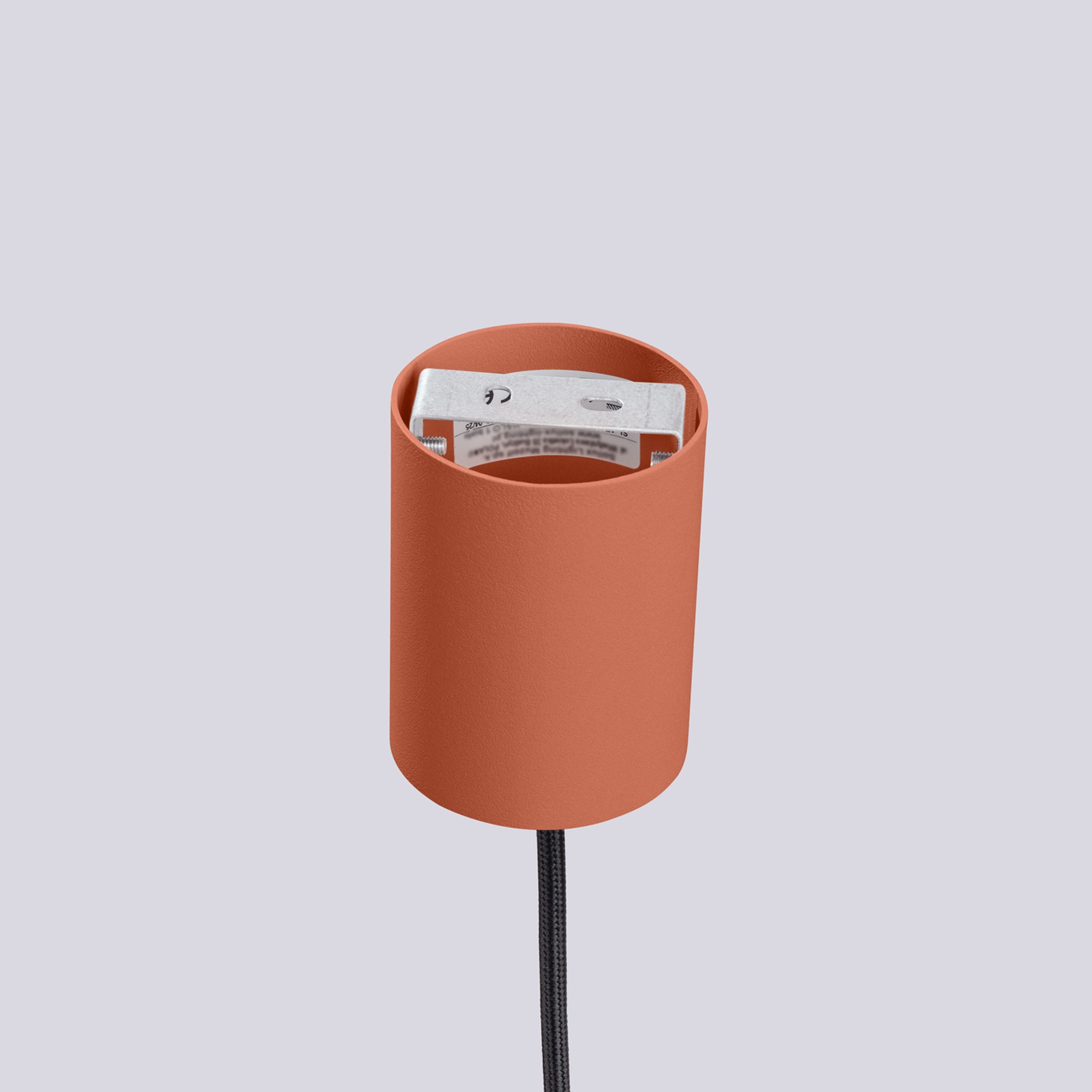 Lampa wisząca Halo 1 ochra czerwona