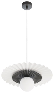 Lampa wisząca Umbra czerń/biel