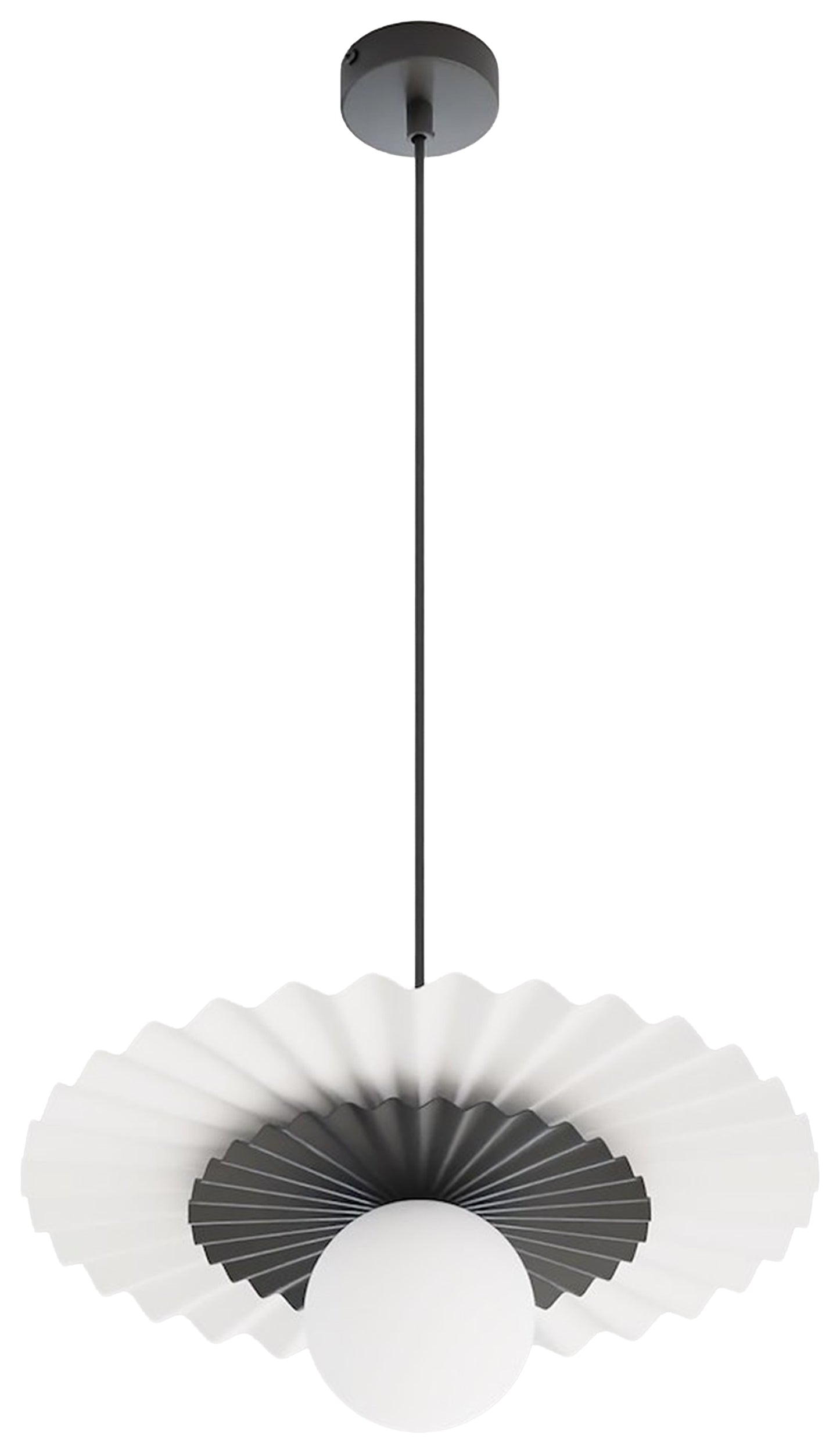 Lampa wisząca Umbra czerń/biel