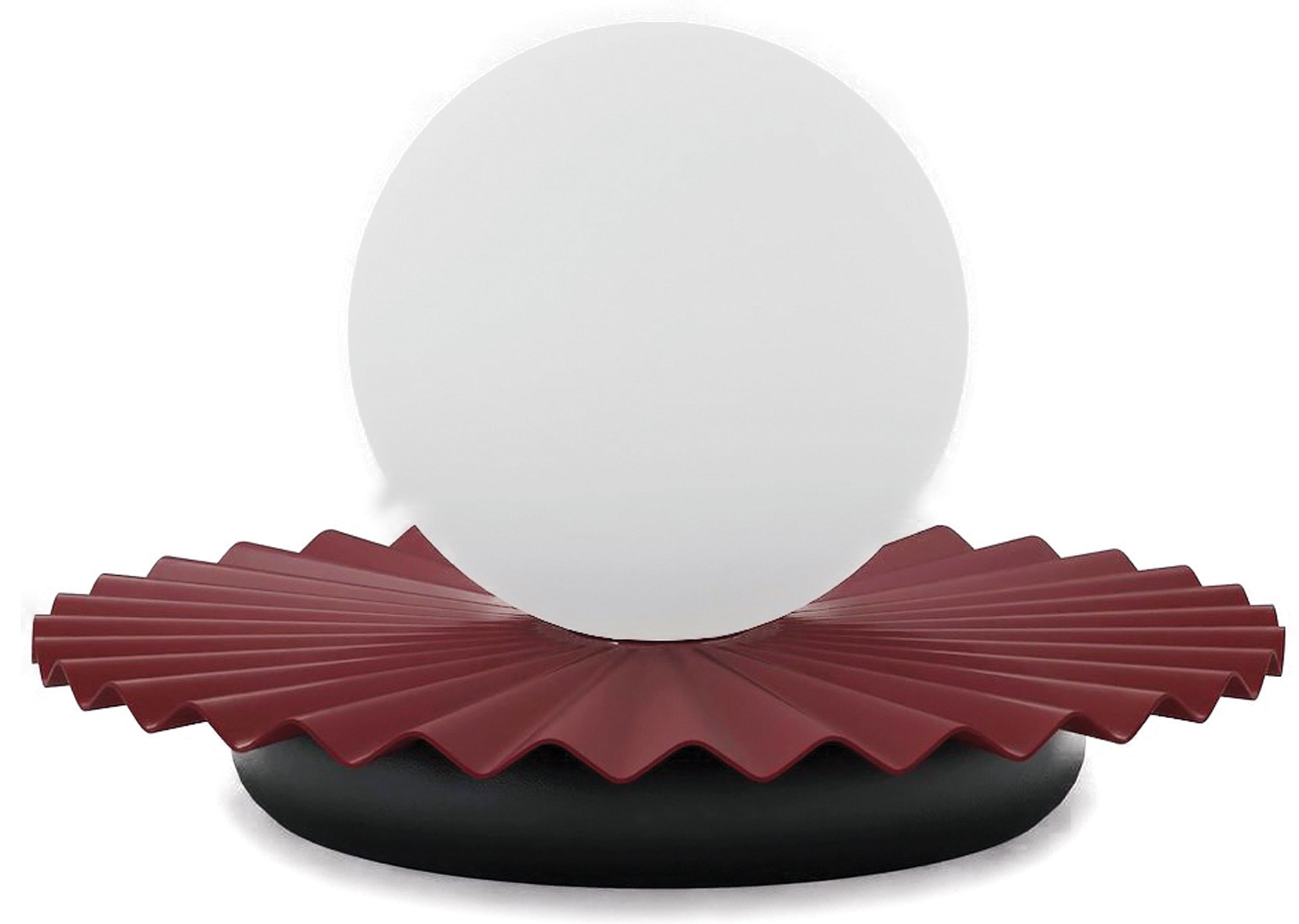 Lampa stołowa Umbra czerń/burgund