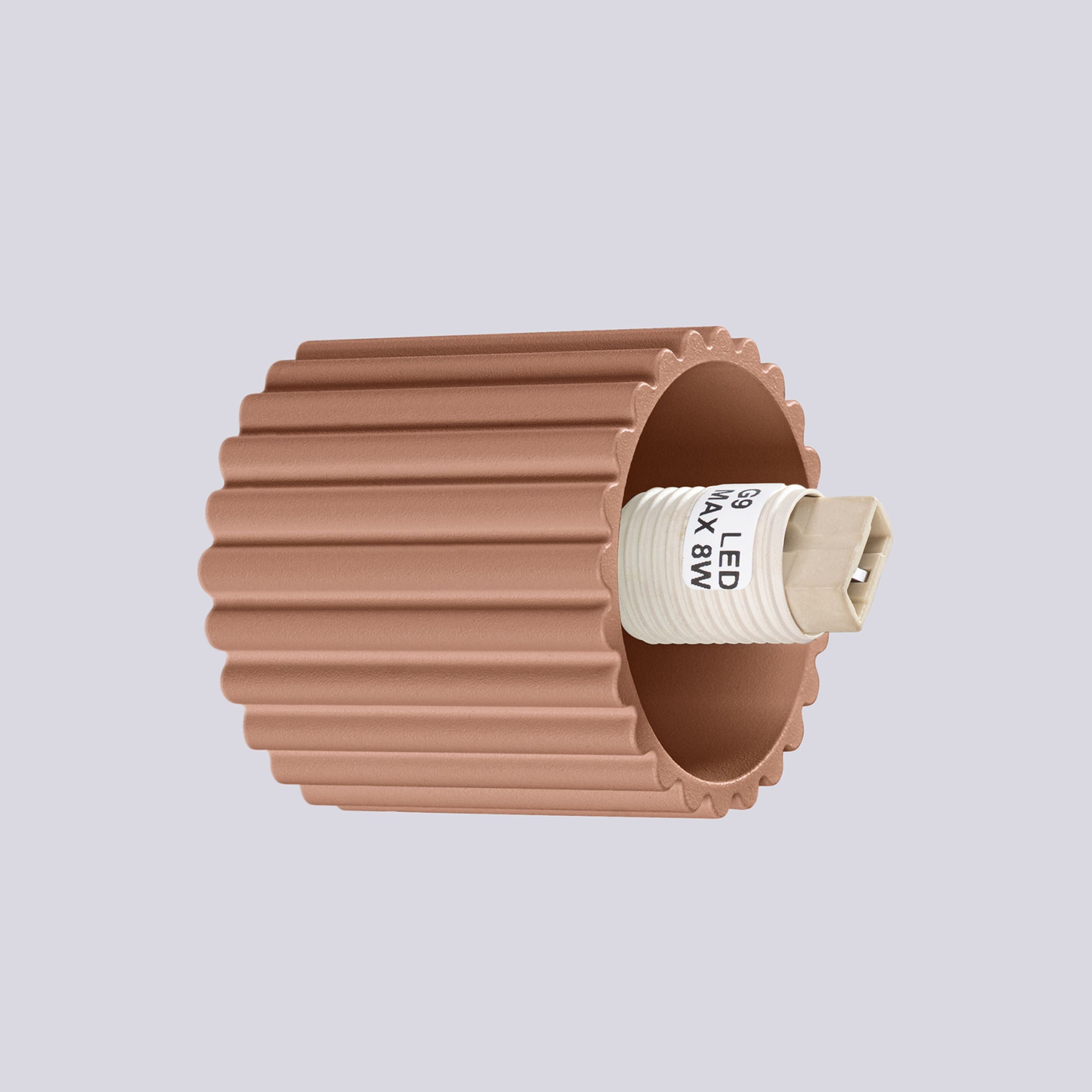 Kinkiet Halo mocca IP44