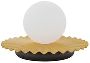 Lampa stołowa Umbra czerń/pomarańcz