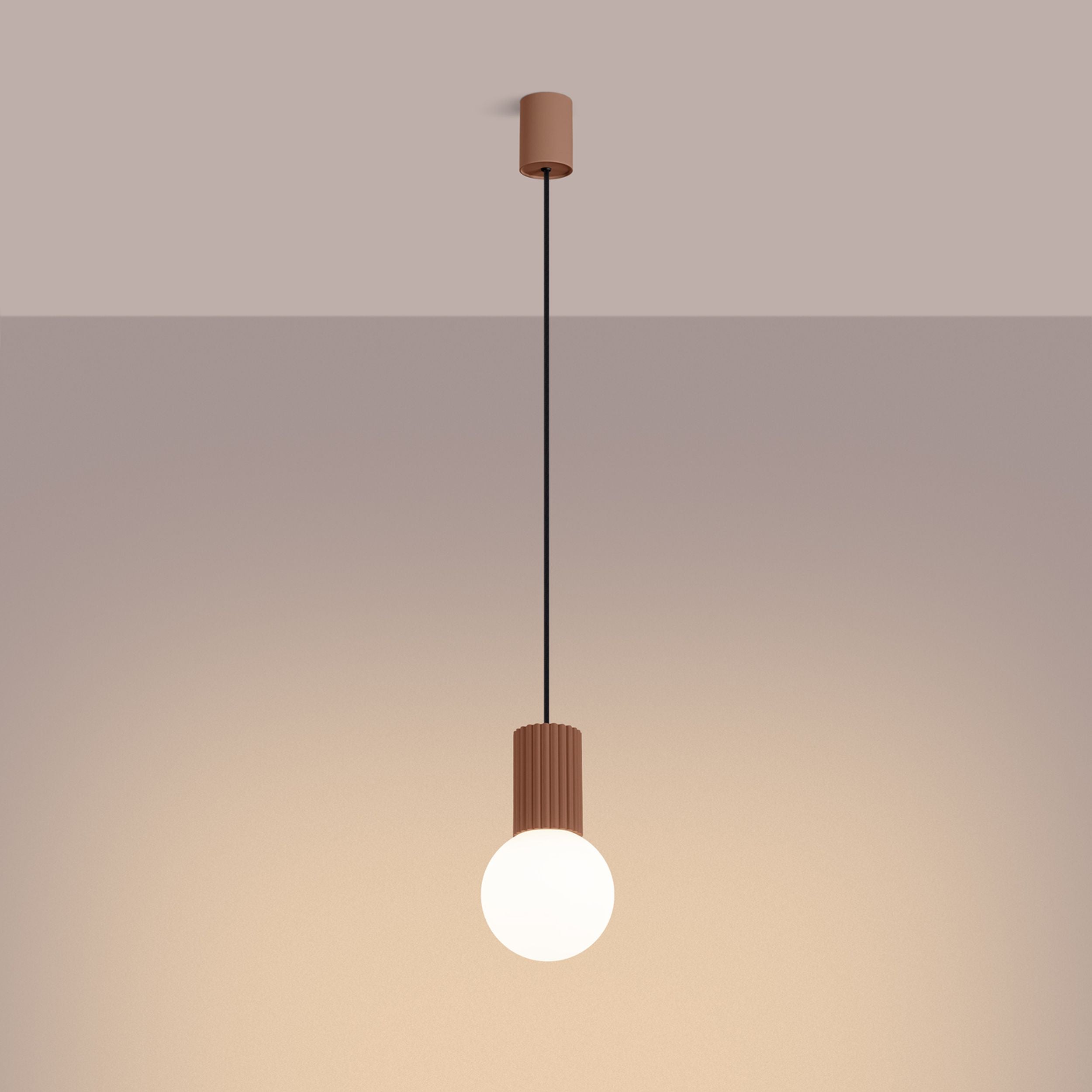 Lampa wisząca Halo 1 mocca