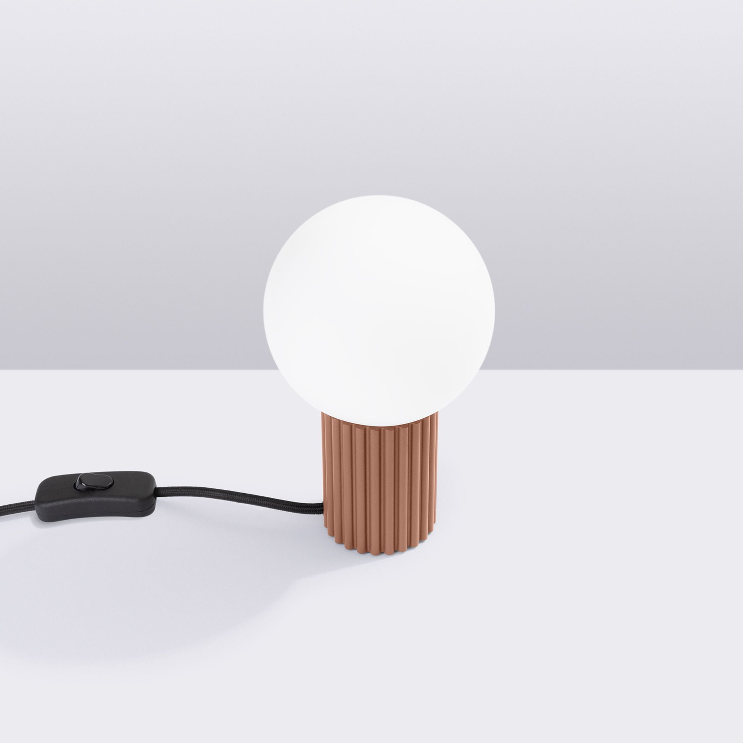 Lampa stołowa Halo mocca