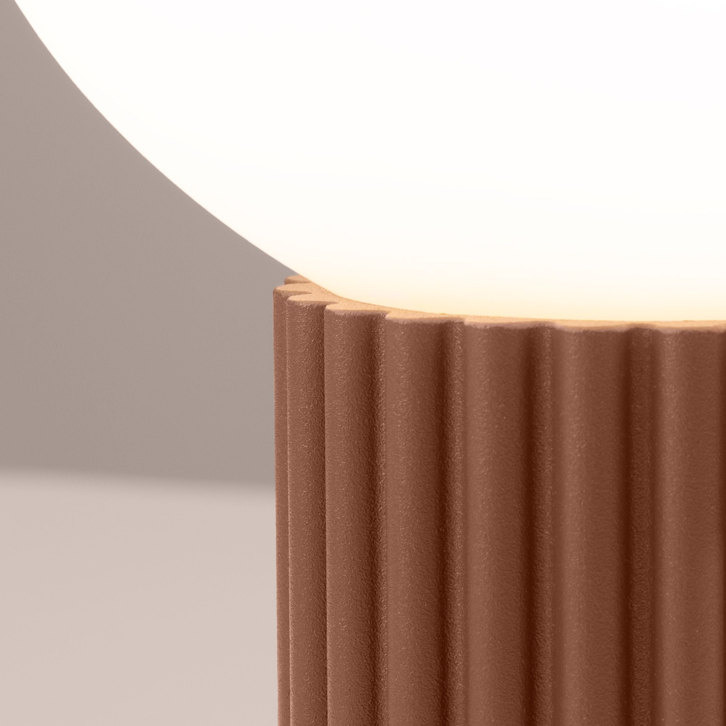 Lampa stołowa Halo mocca