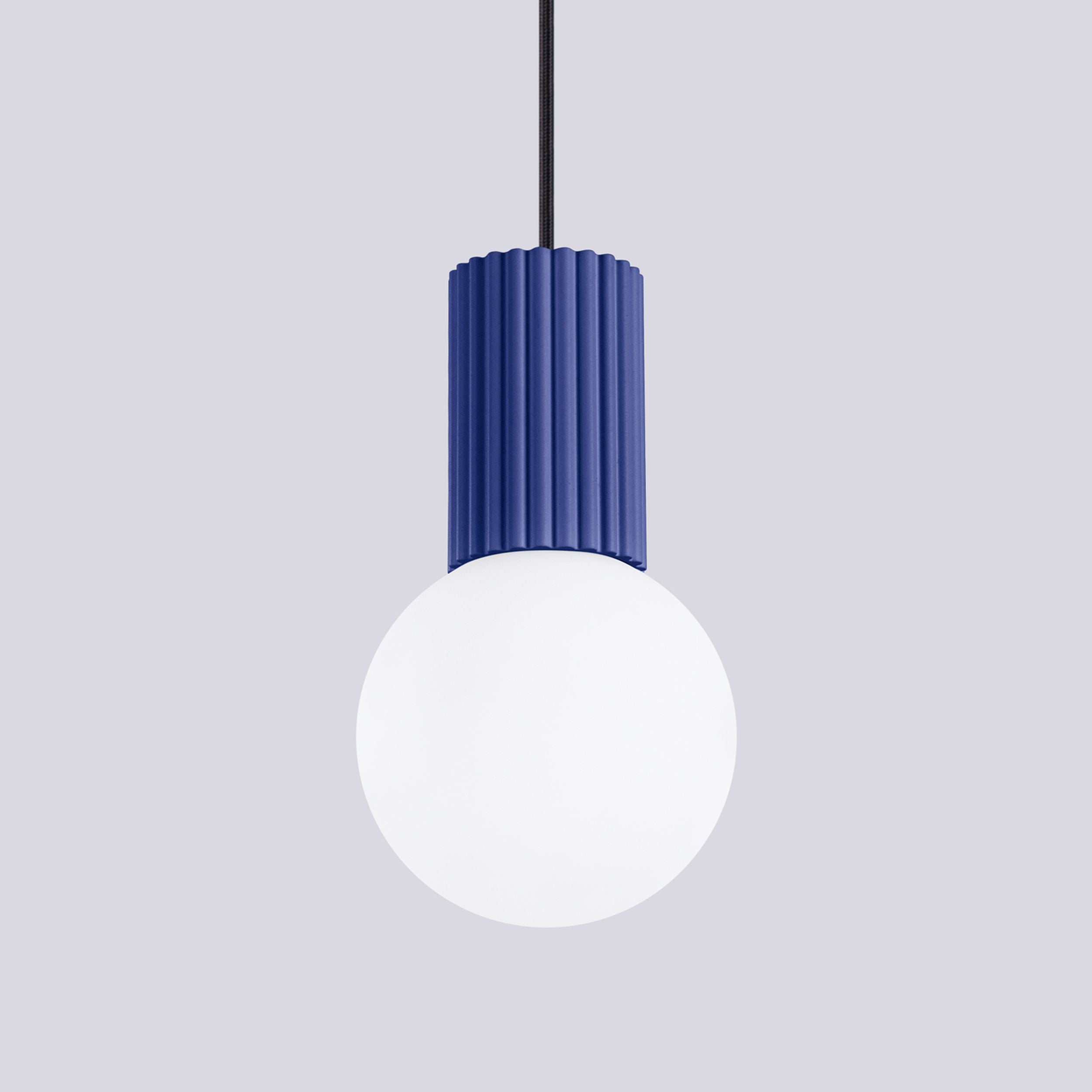 Lampa wisząca Halo 1 ultramaryna