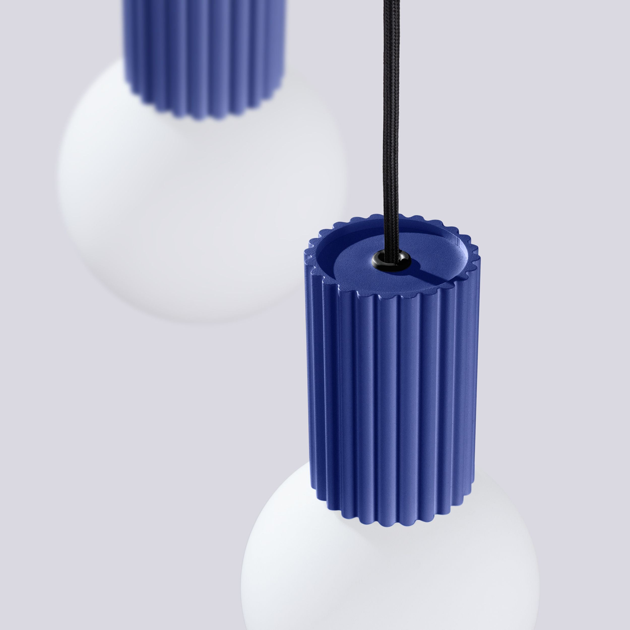 Lampa wisząca Halo 3P ultramaryna